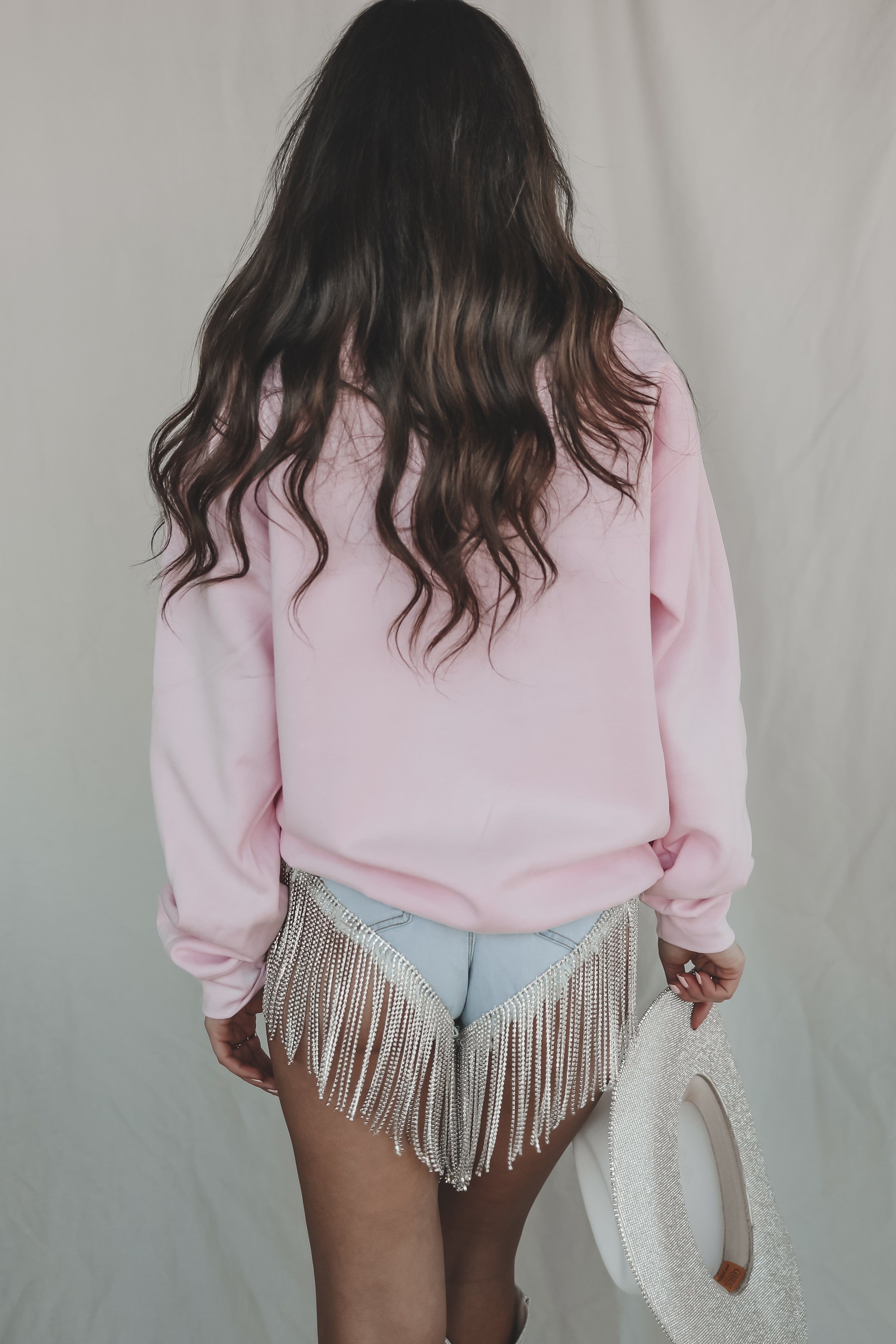 In Our Lover Pink Pullover sold by Amazing Lace product image thumbnail 3