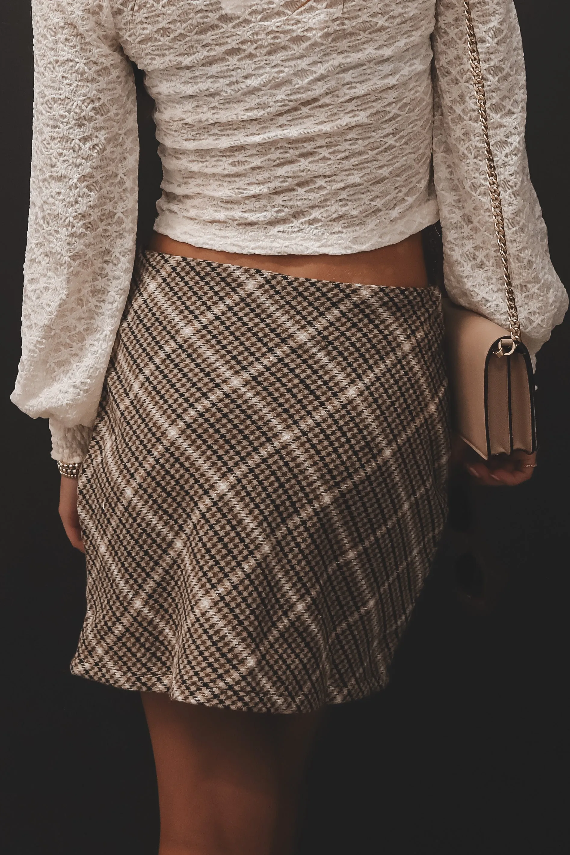 DEAL SADIE & SAGE Gossip Girl Plaid Mini Skirt sold by Amazing Lace product image thumbnail 3