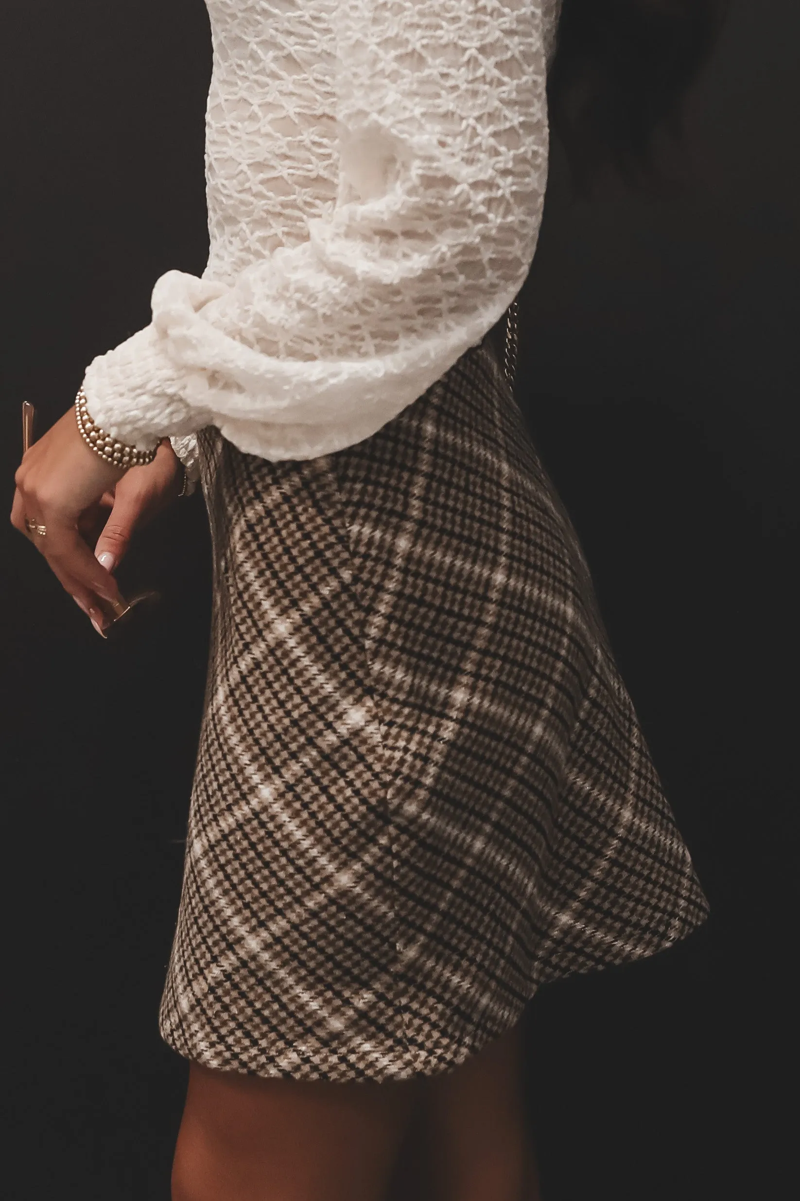 DEAL SADIE & SAGE Gossip Girl Plaid Mini Skirt sold by Amazing Lace product image thumbnail 2