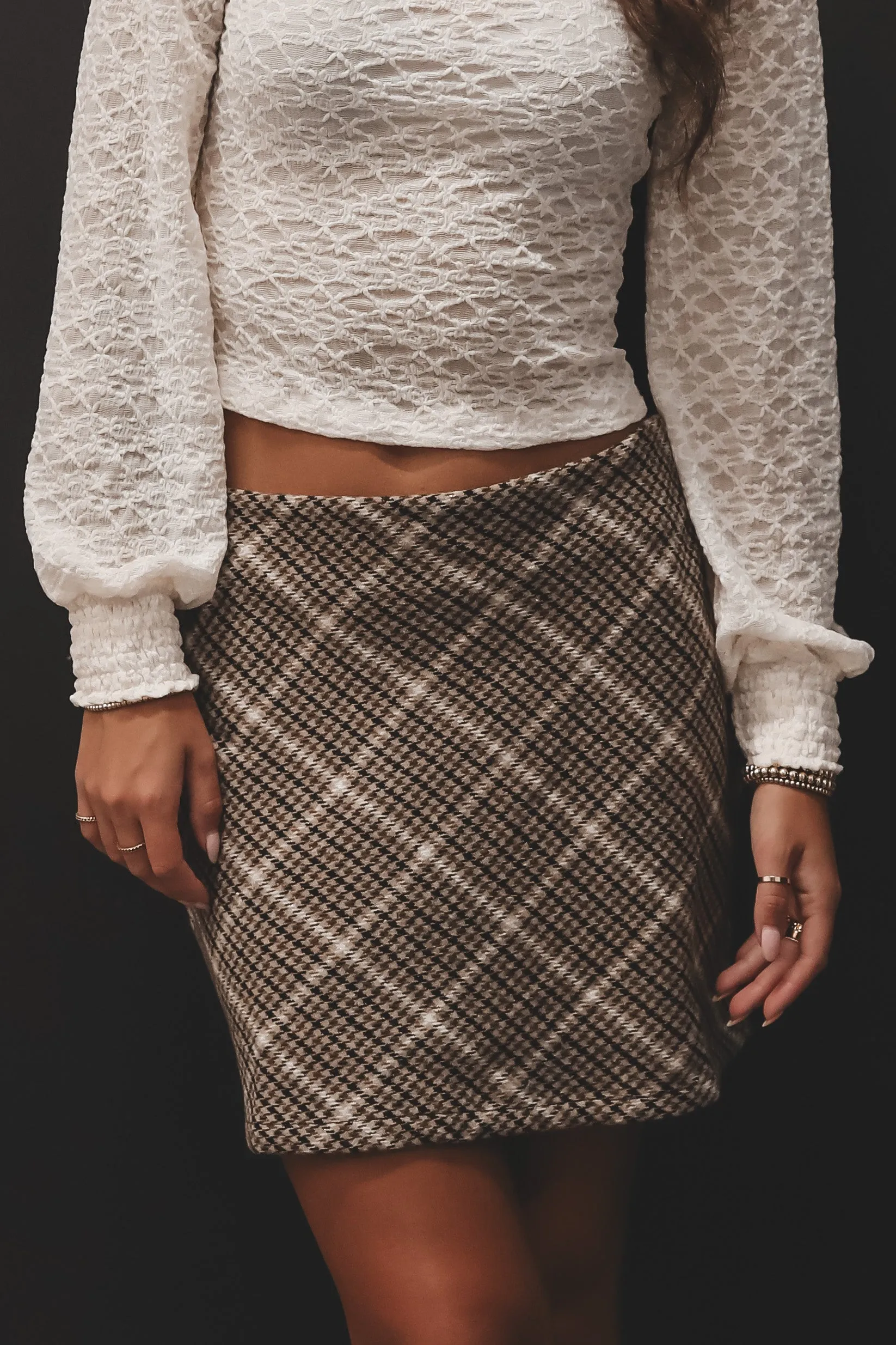 DEAL SADIE & SAGE Gossip Girl Plaid Mini Skirt sold by Amazing Lace