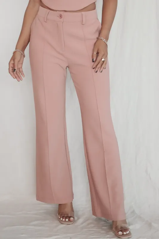 Make It Look Easy Mauve Trousers sold by Amazing Lace