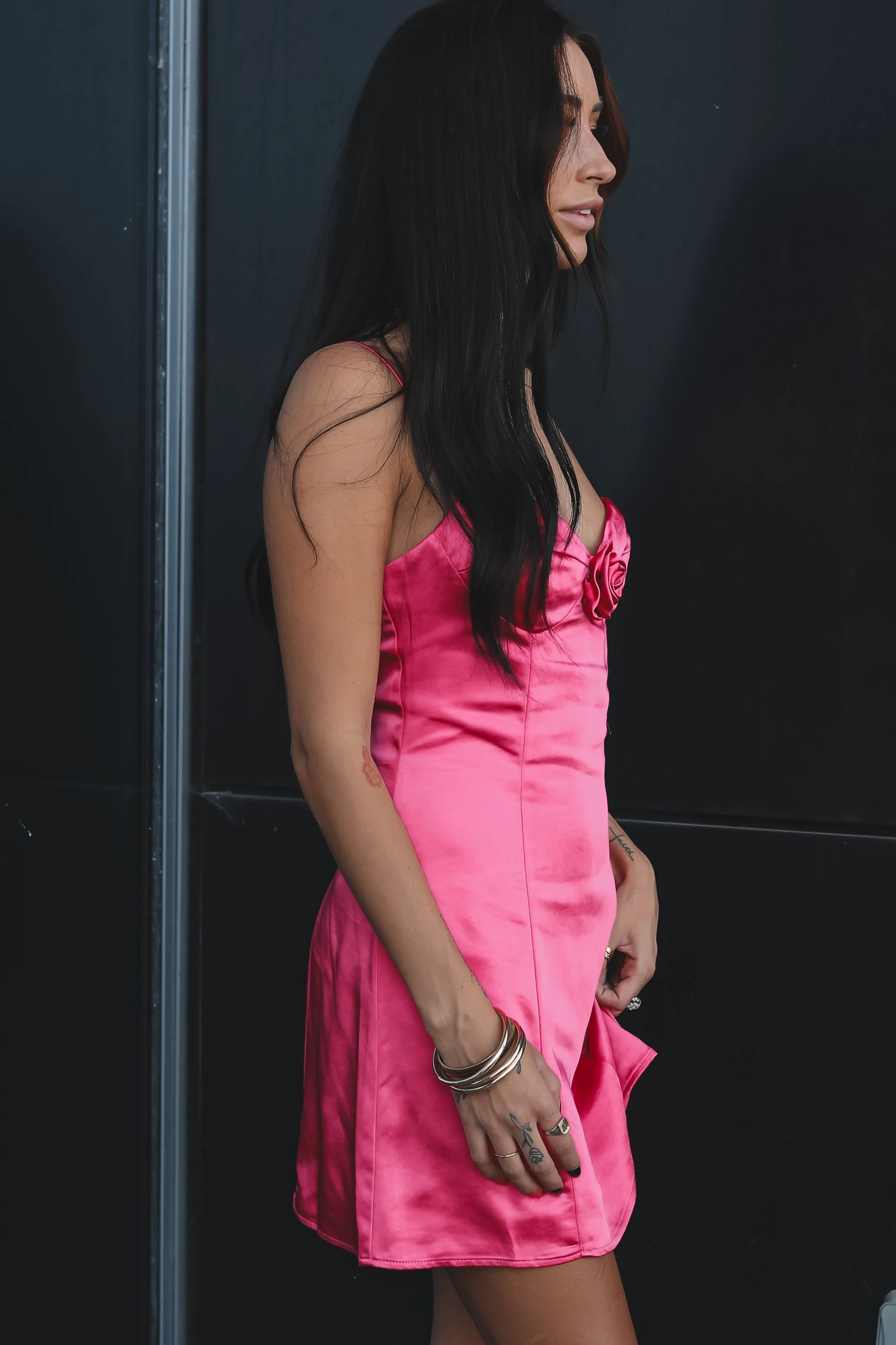 DEAL Got A Sweet Side For You Pink Slip Dress sold by Amazing Lace product image thumbnail 2