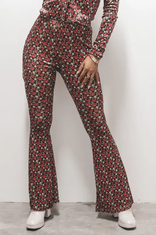 The Vibes Are Good Velvet Flares sold by Amazing Lace