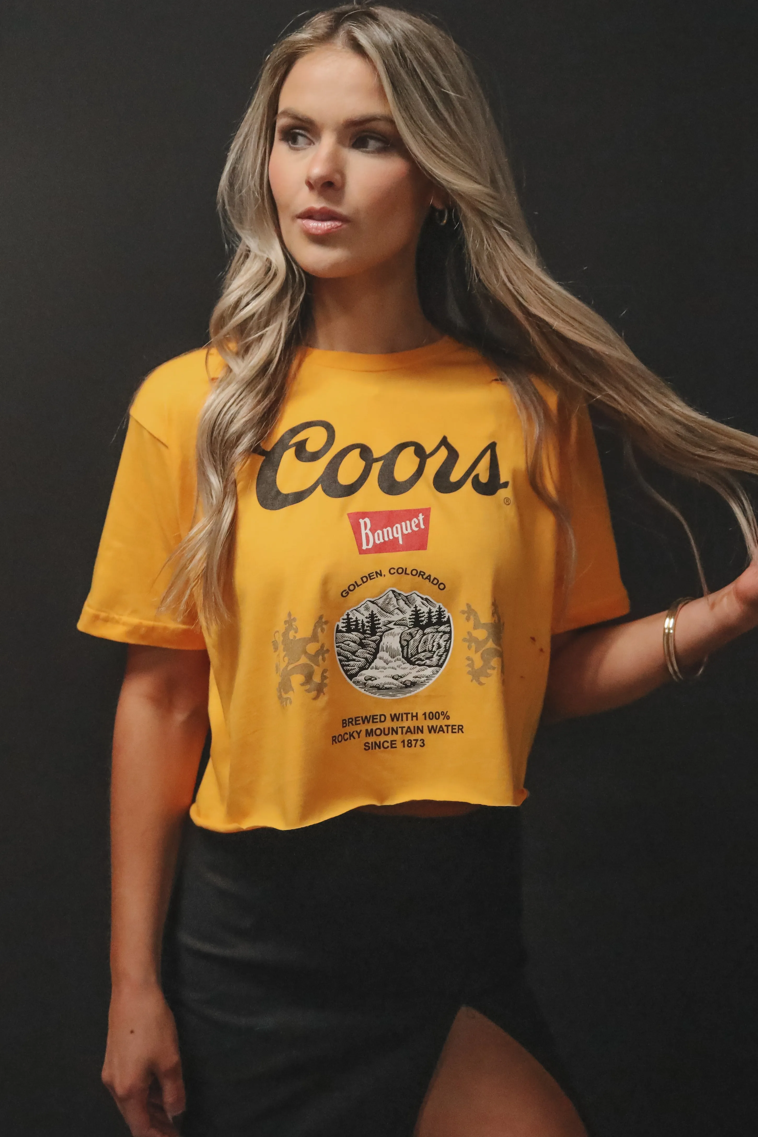 Coors Banquet Distressed Graphic Rodeo Tee sold by Amazing Lace product image thumbnail 2