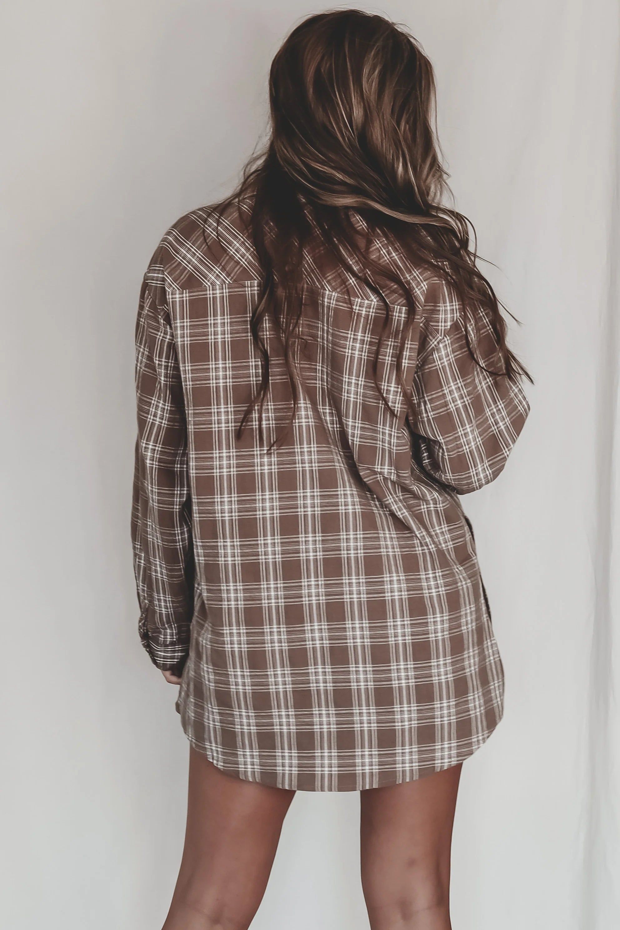 HOLIDAY DEAL 60% OFF ❄️☃️ Cute Girl Cute Toffee Oversized Flannel Romper sold by Amazing Lace product image thumbnail 10