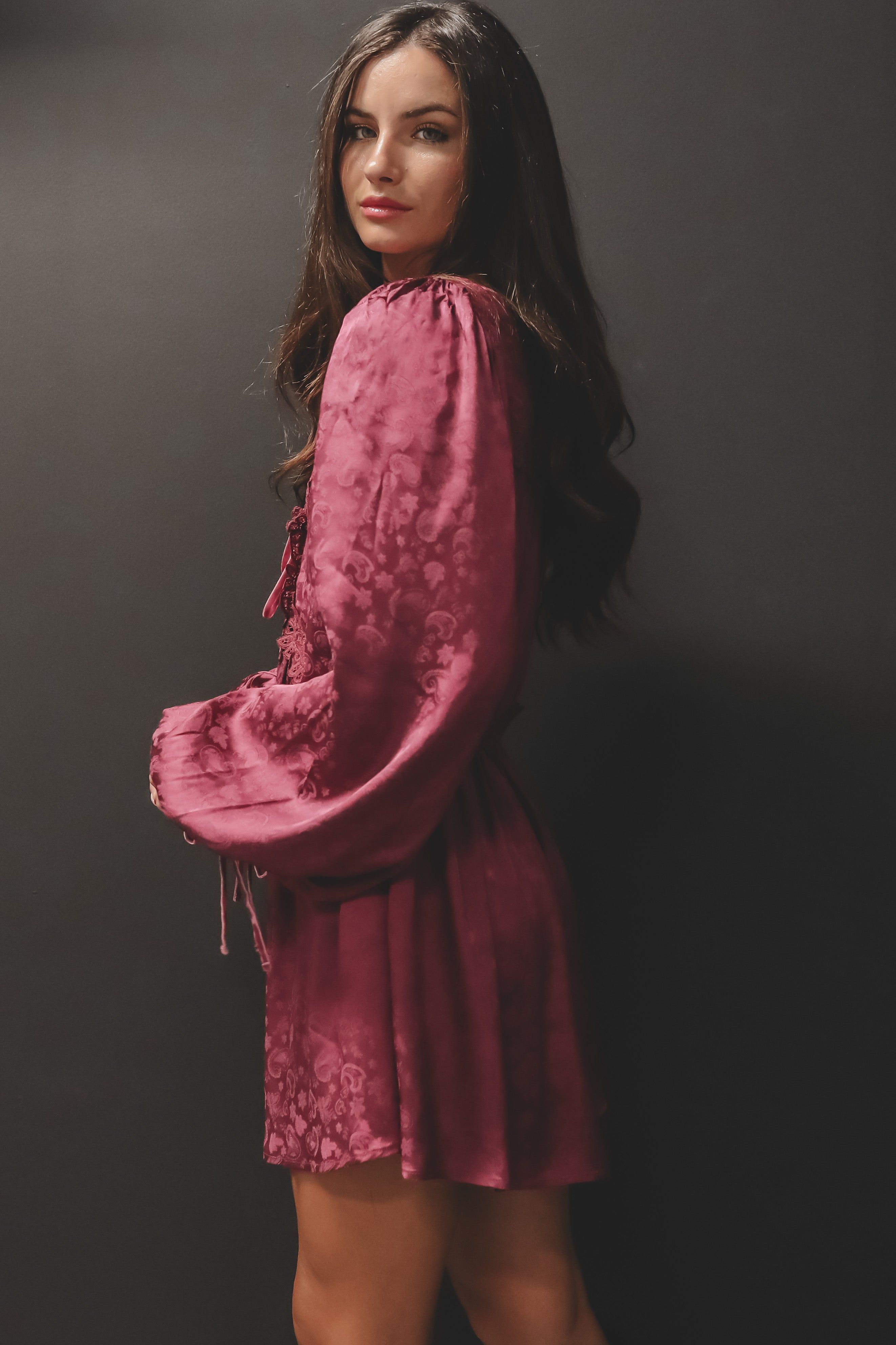 FOR LOVE & LEMONS Henley Mini Dress sold by Amazing Lace product image thumbnail 8