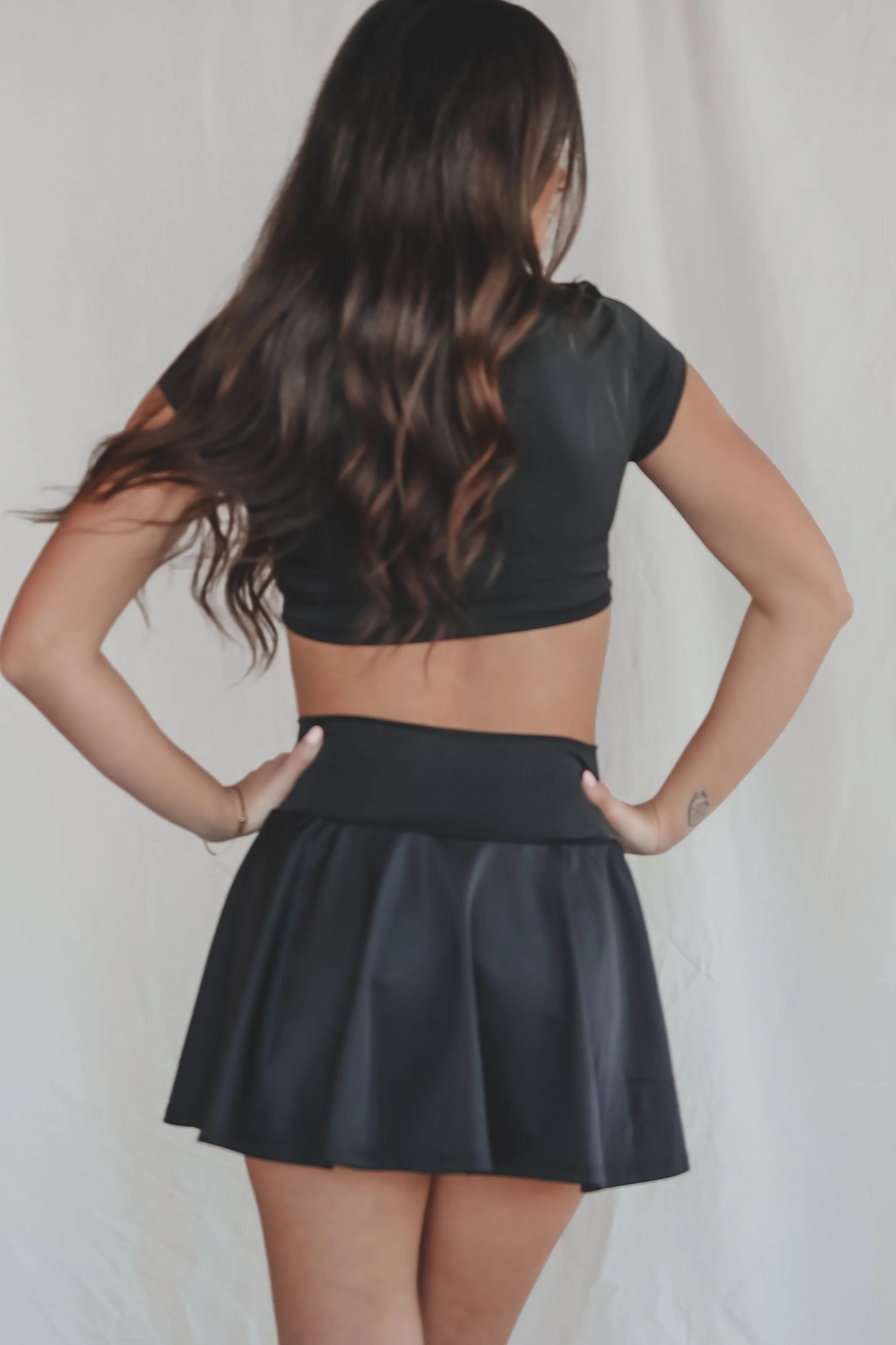 Casual Just Got Cuter Black Skort Set sold by Amazing Lace product image thumbnail 3