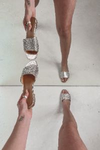 Sparkle In My Life Rhinestone Slip Ons sold by Amazing Lace