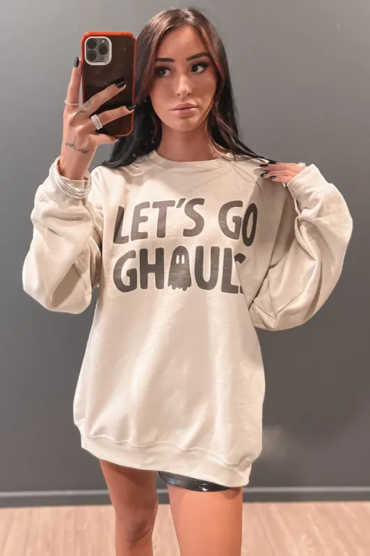 Let's Go Ghouls Graphic Pullover sold by Amazing Lace