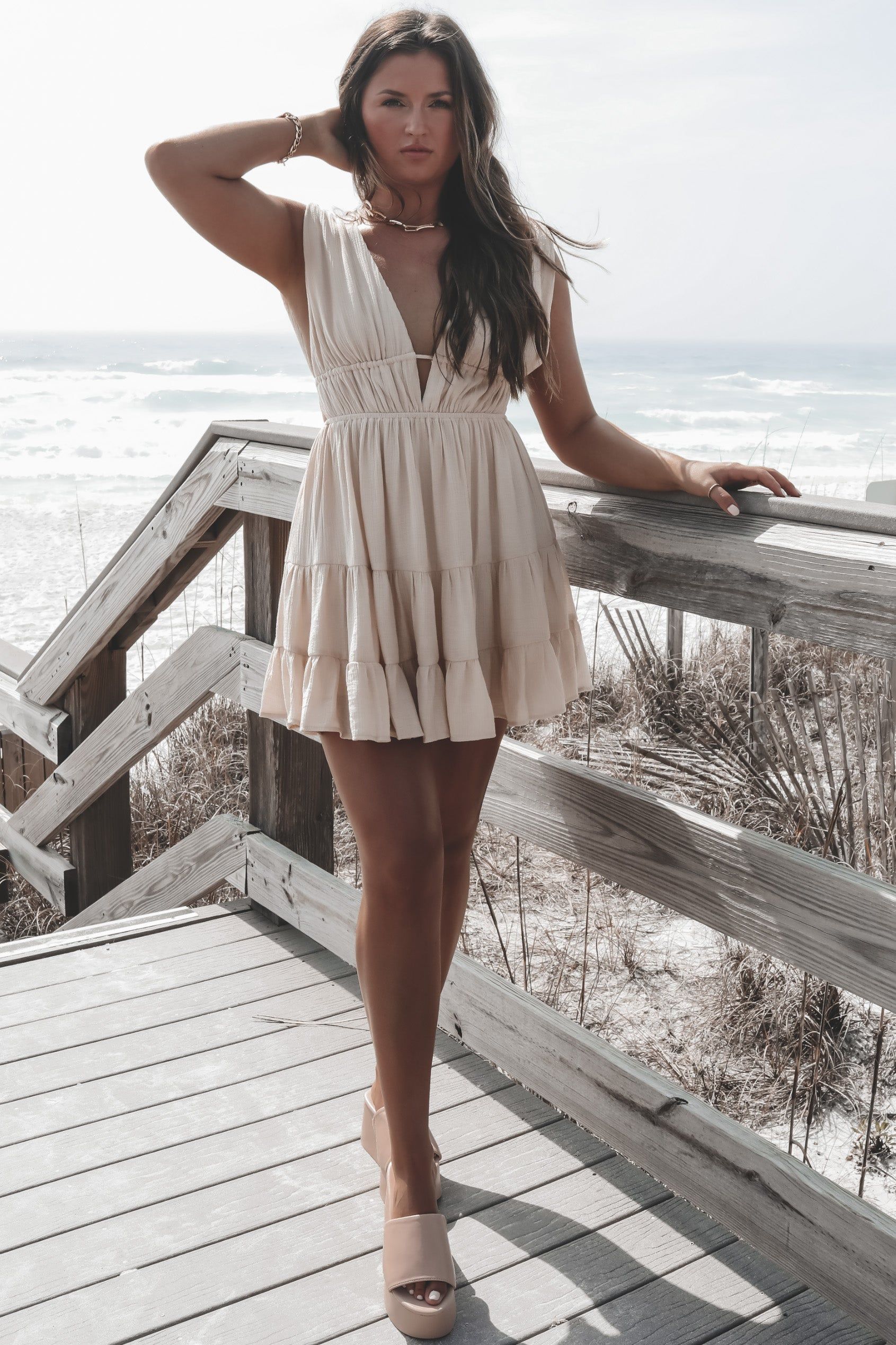 Taking Time In The Sun Tiered Dress sold by Amazing Lace product image thumbnail 12