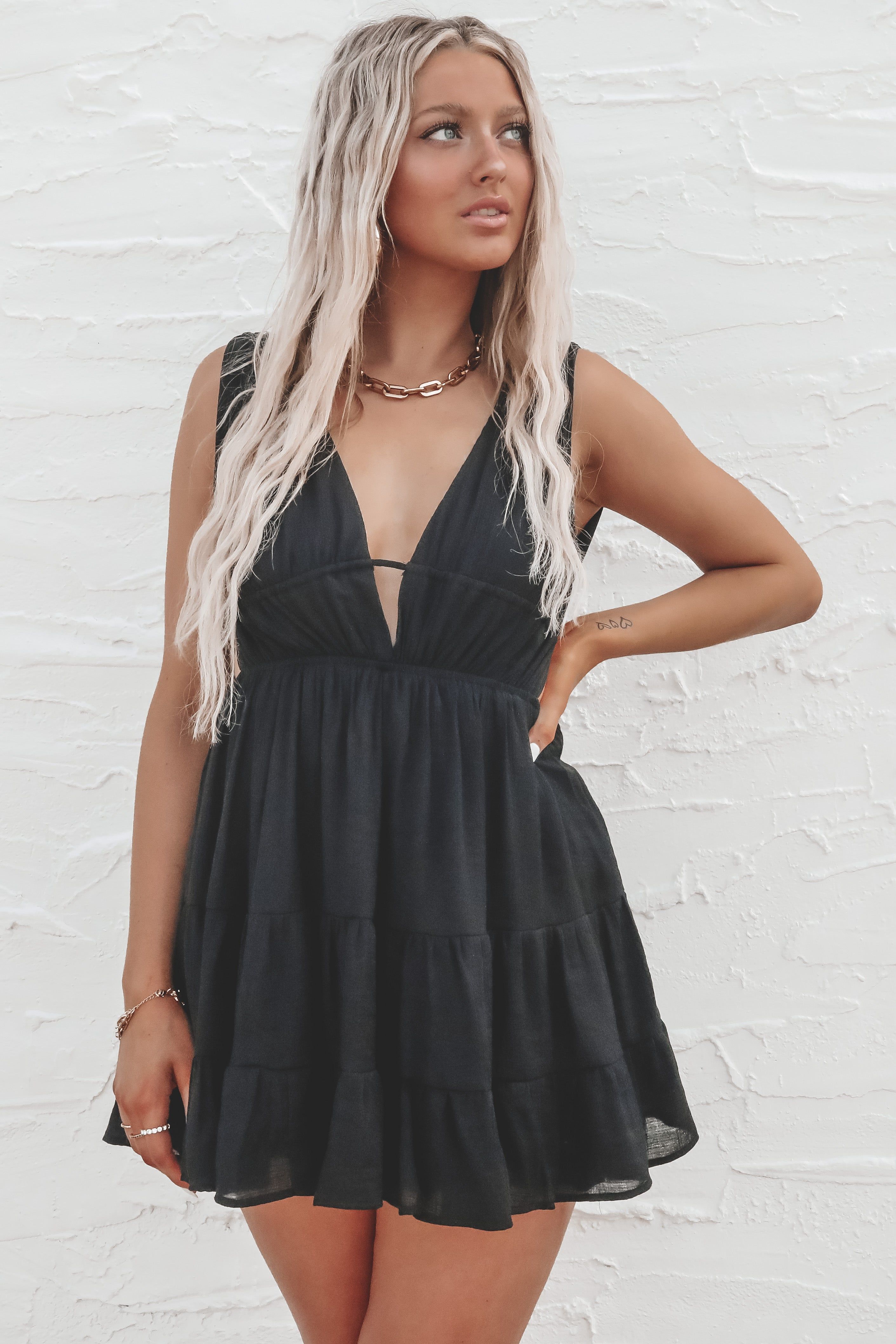 Taking Time In The Sun Tiered Dress sold by Amazing Lace product image thumbnail 7