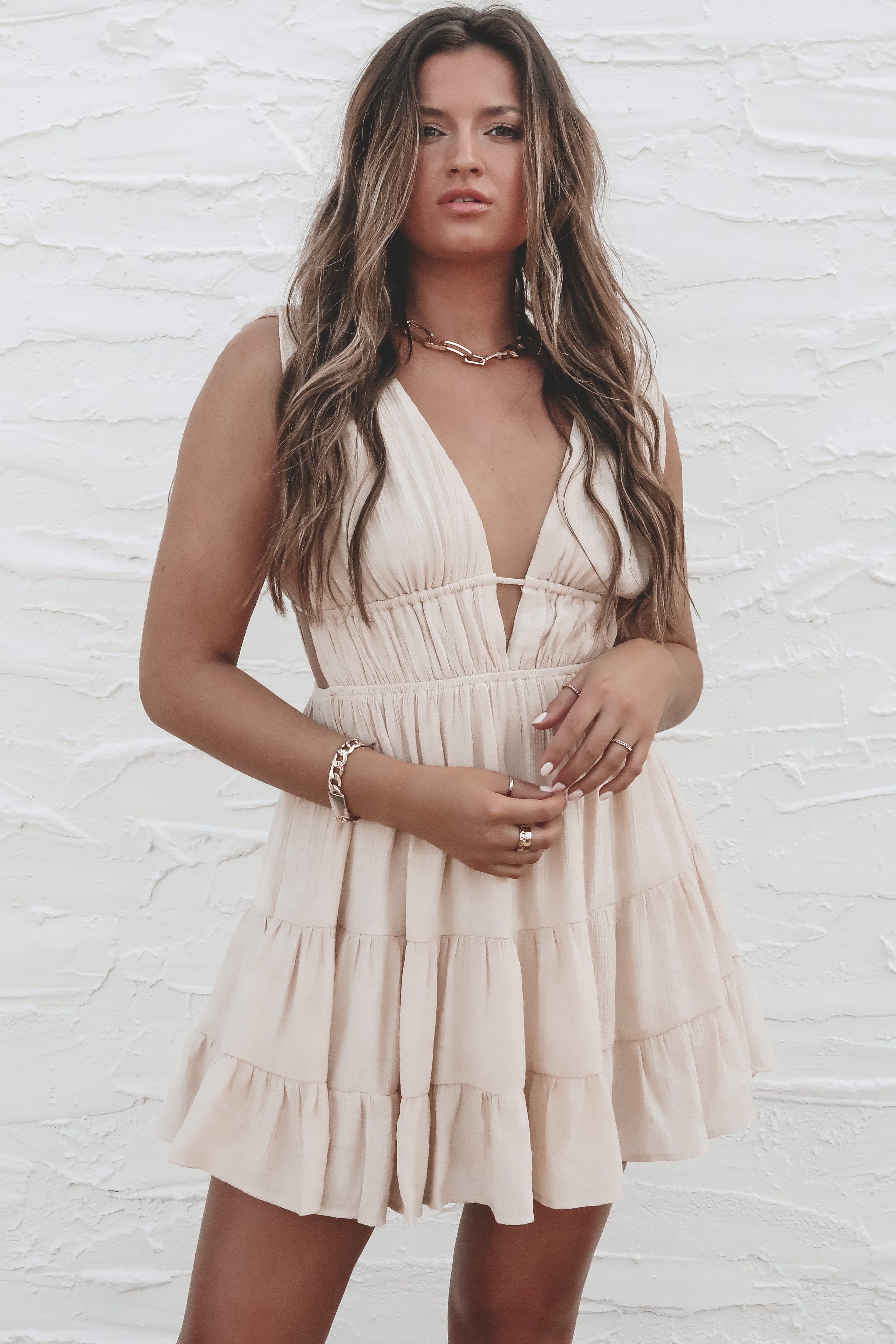 Taking Time In The Sun Tiered Dress sold by Amazing Lace product image thumbnail 3