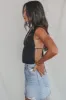 A Night To Remember Black Backless Halter Top sold by Amazing Lace