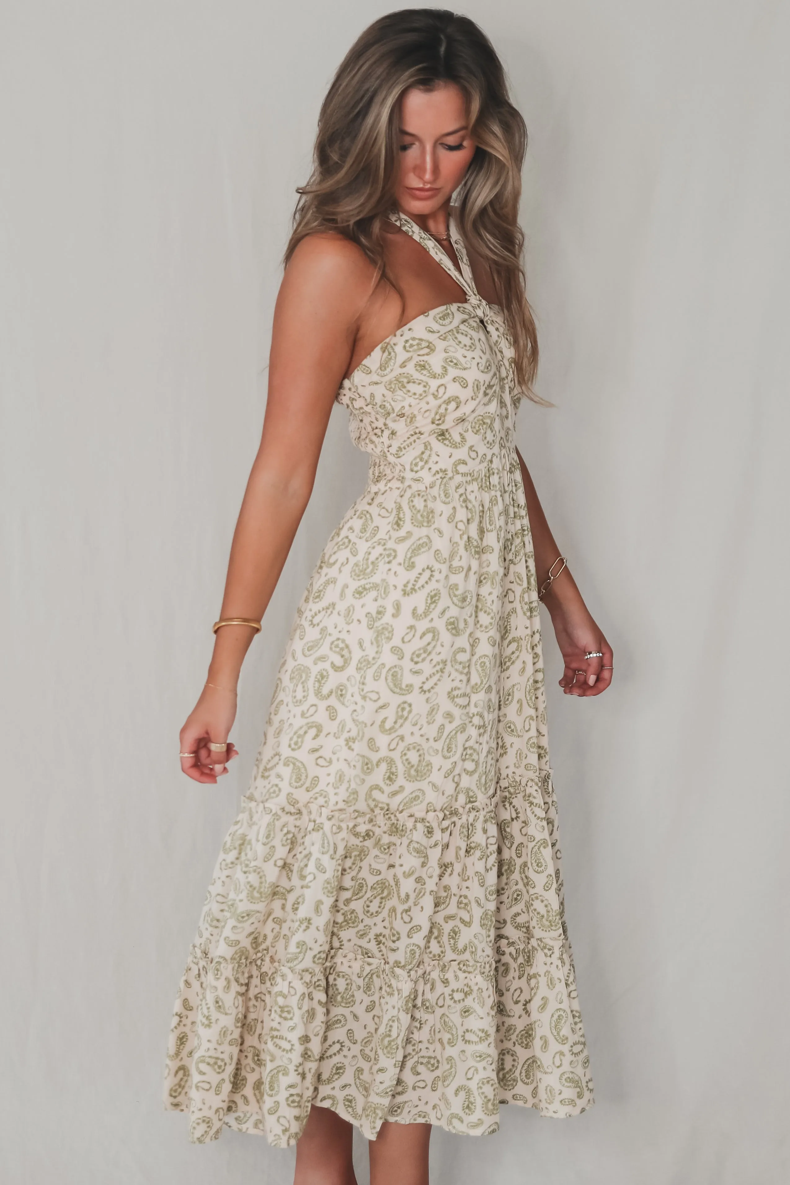 Take Me To A Resort Printed Midi sold by Amazing Lace product image thumbnail 3