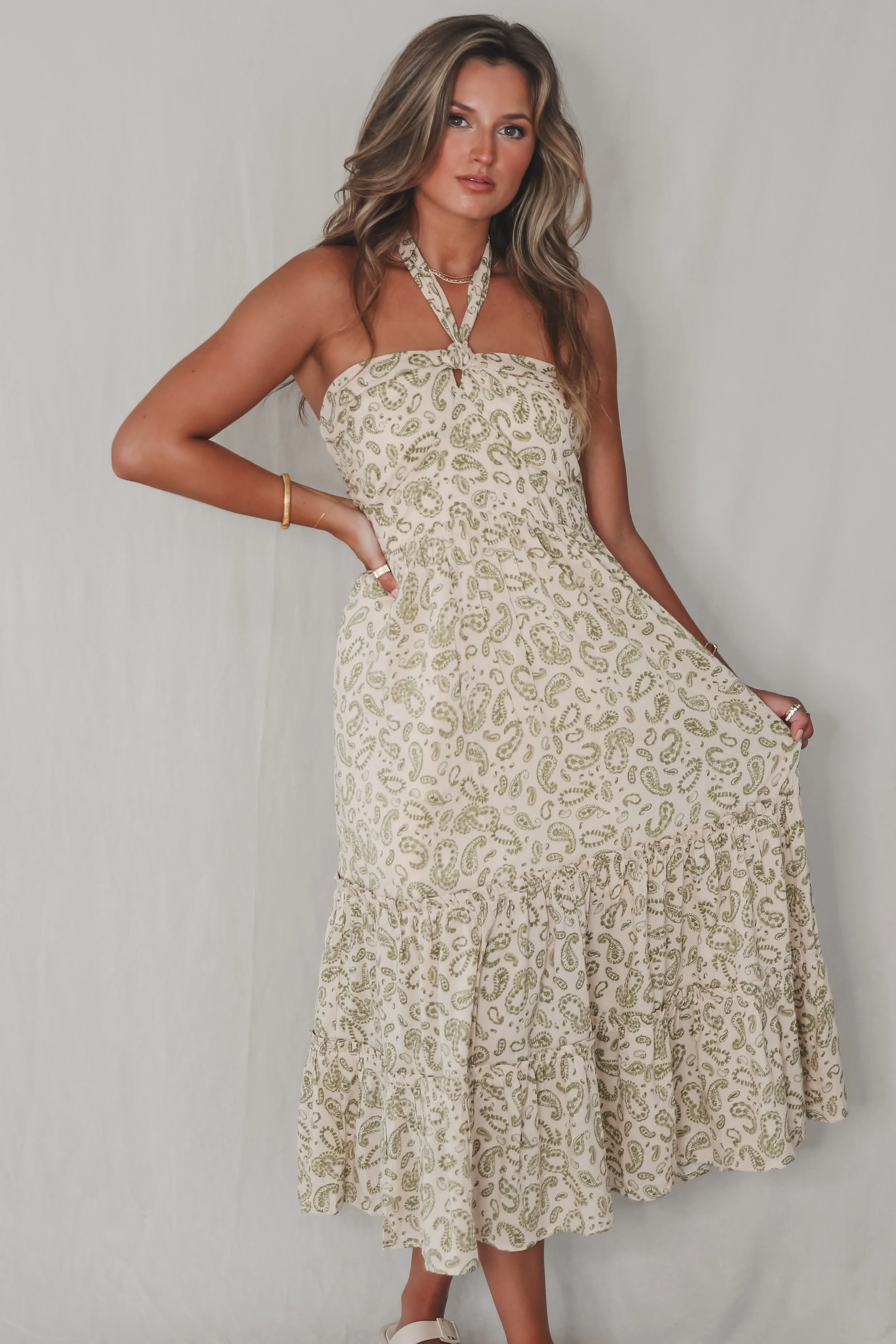 Take Me To A Resort Printed Midi sold by Amazing Lace product image thumbnail 4