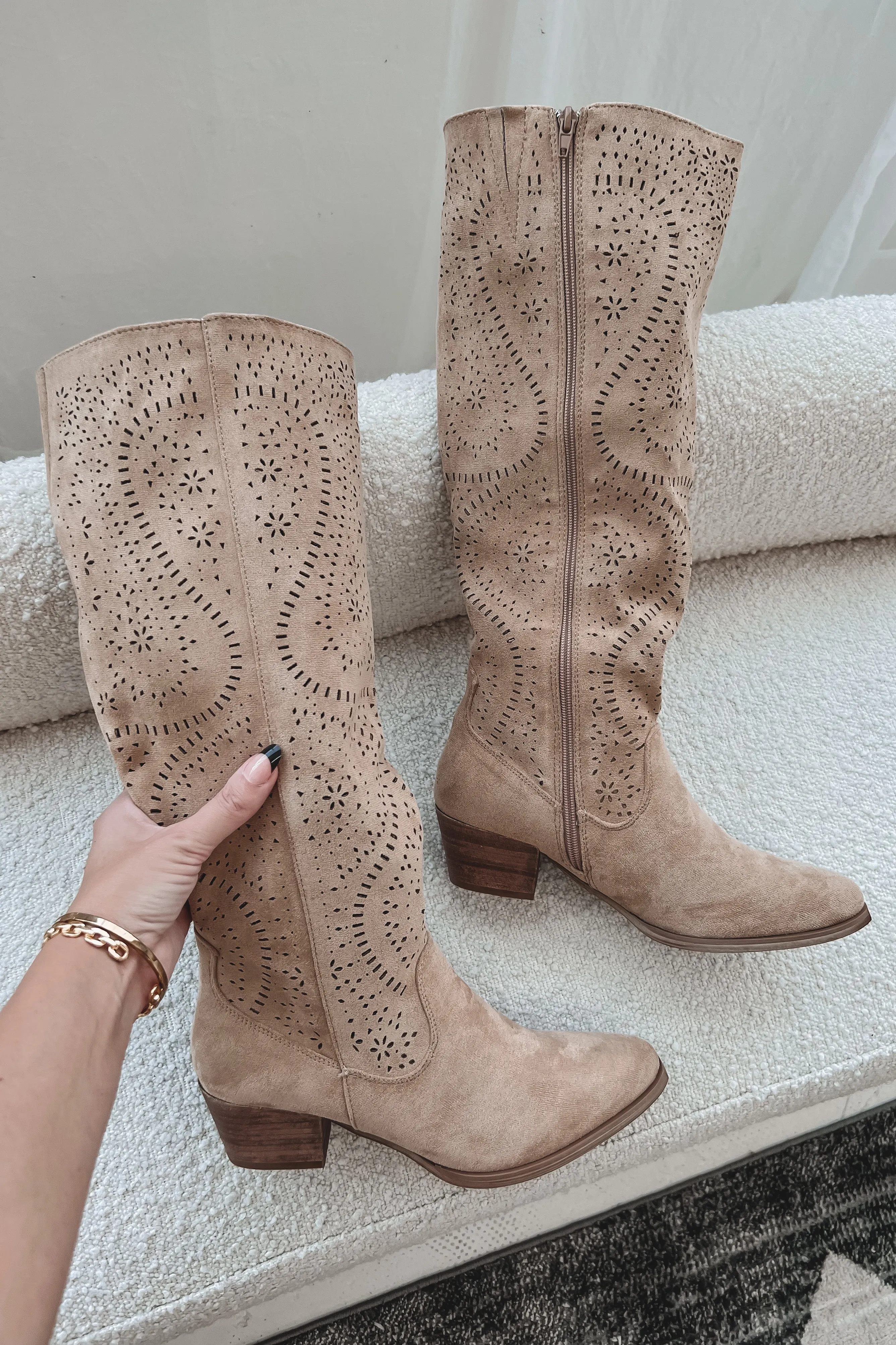 DEAL Stuck In My Ways Western Suede Boot sold by Amazing Lace product image thumbnail 4