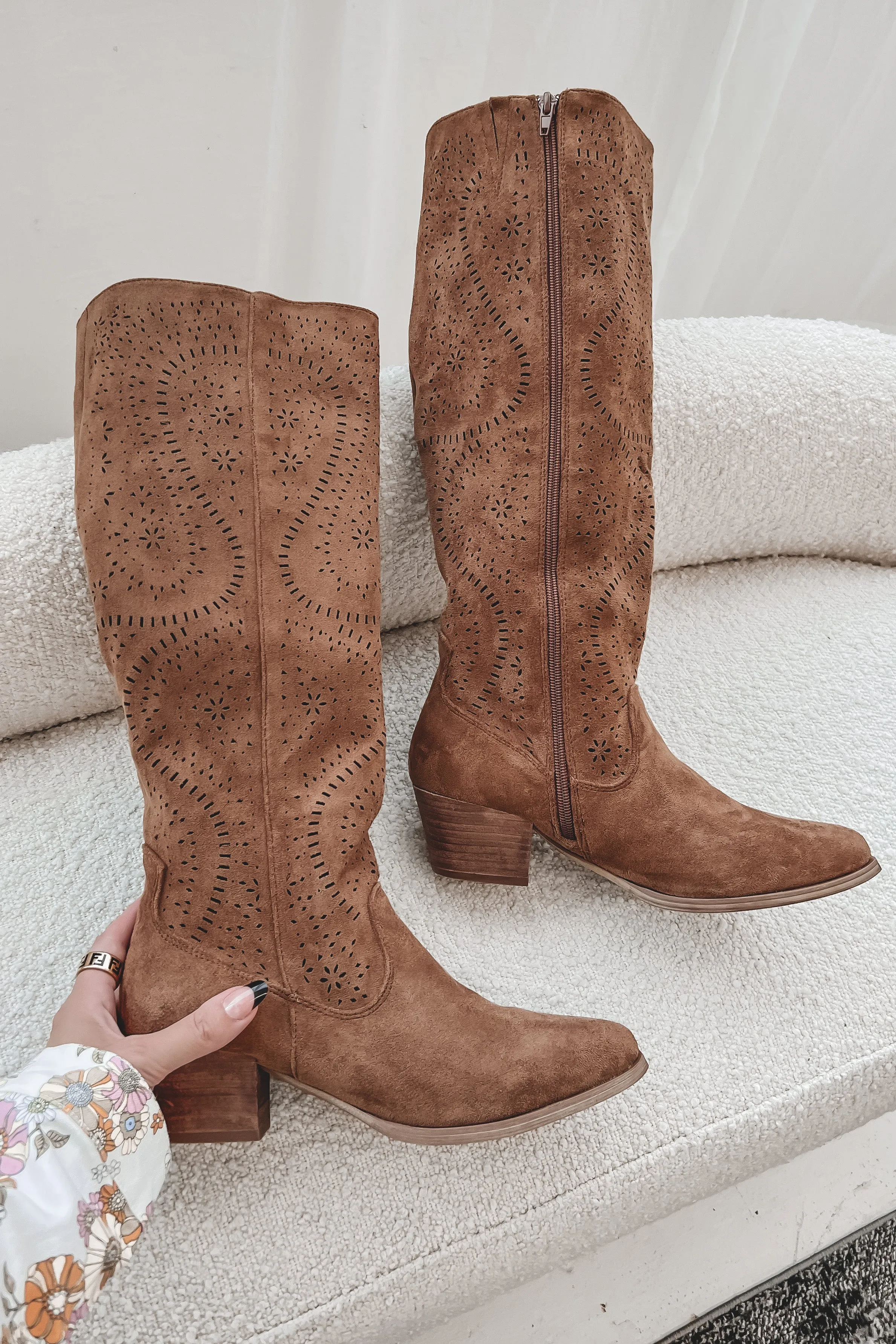 DEAL Stuck In My Ways Western Suede Boot sold by Amazing Lace product image thumbnail 2