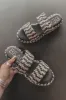 On The Edge Of Sunshine Black Woven Platform Slip Ons sold by Amazing Lace