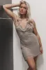 DEAL Here To Have A Night Halter Sequins Mini Dress sold by Amazing Lace
