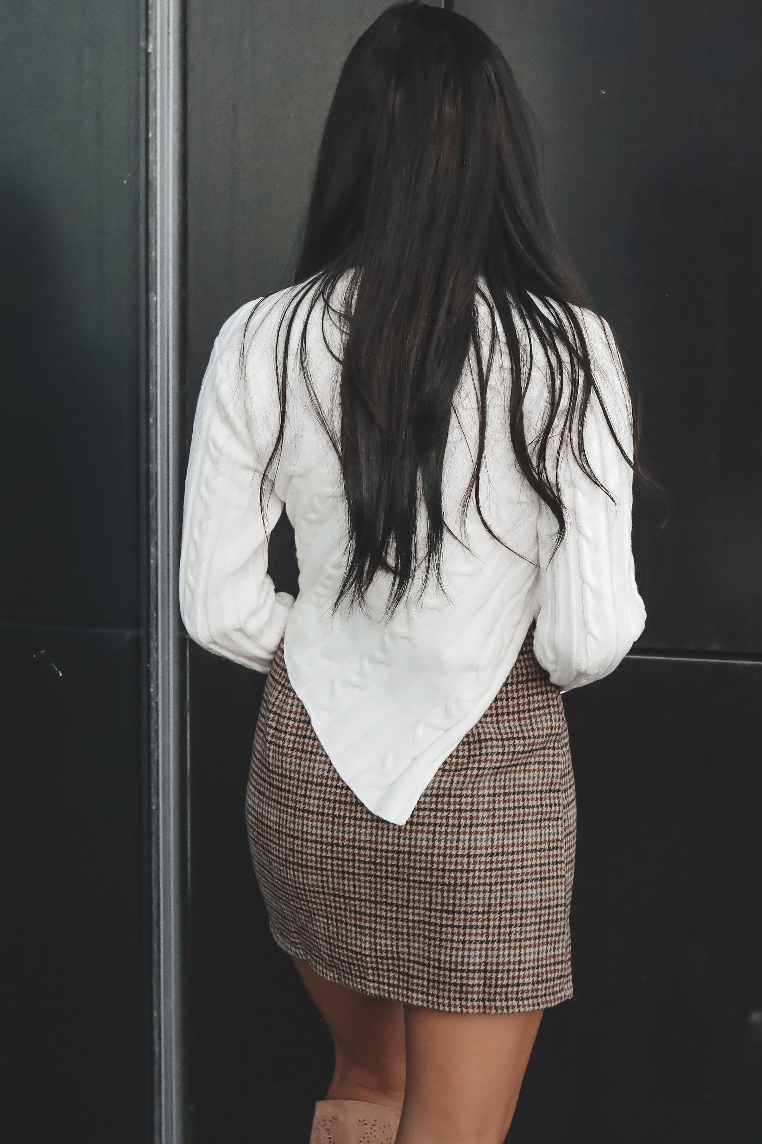 DEAL Not Your Average Sweater Triangle Cut Sweater Top sold by Amazing Lace product image thumbnail 4