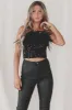 DEAL LINE & DOT Valerie Feather Sequins Tube Top sold by Amazing Lace