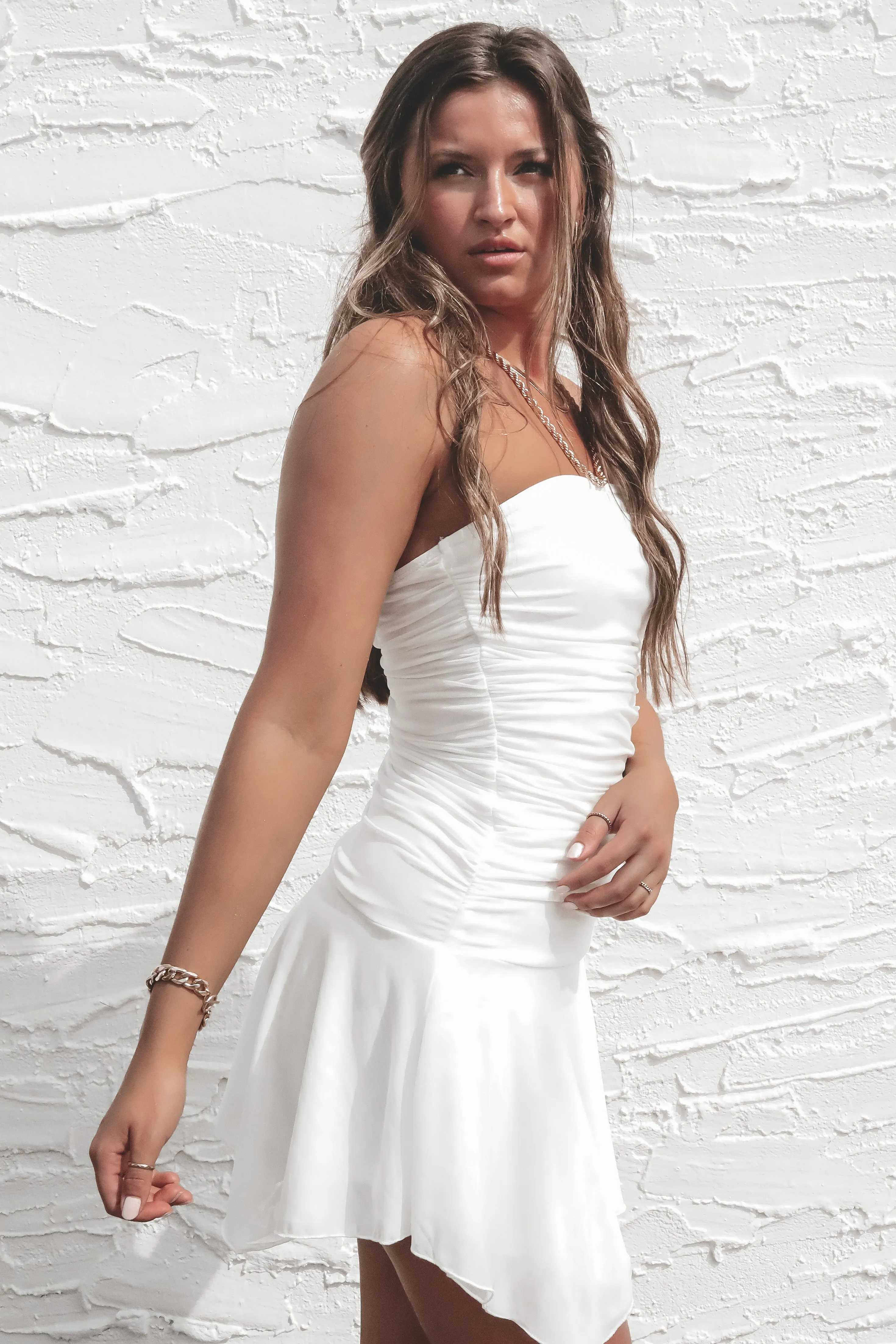 DEAL Made With Love Mesh Strapless Mini Dress sold by Amazing Lace product image thumbnail 4