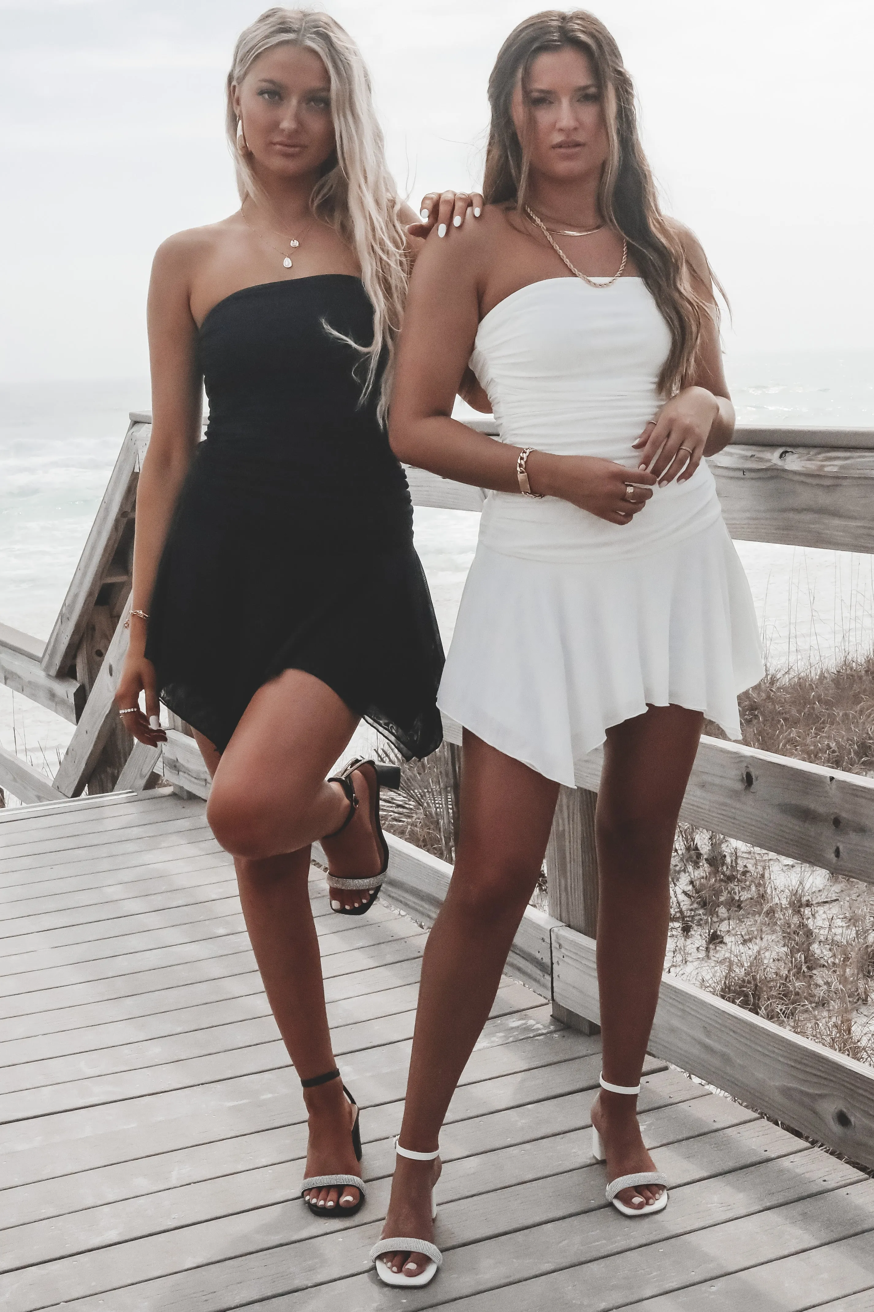 DEAL Made With Love Mesh Strapless Mini Dress sold by Amazing Lace product image thumbnail 3