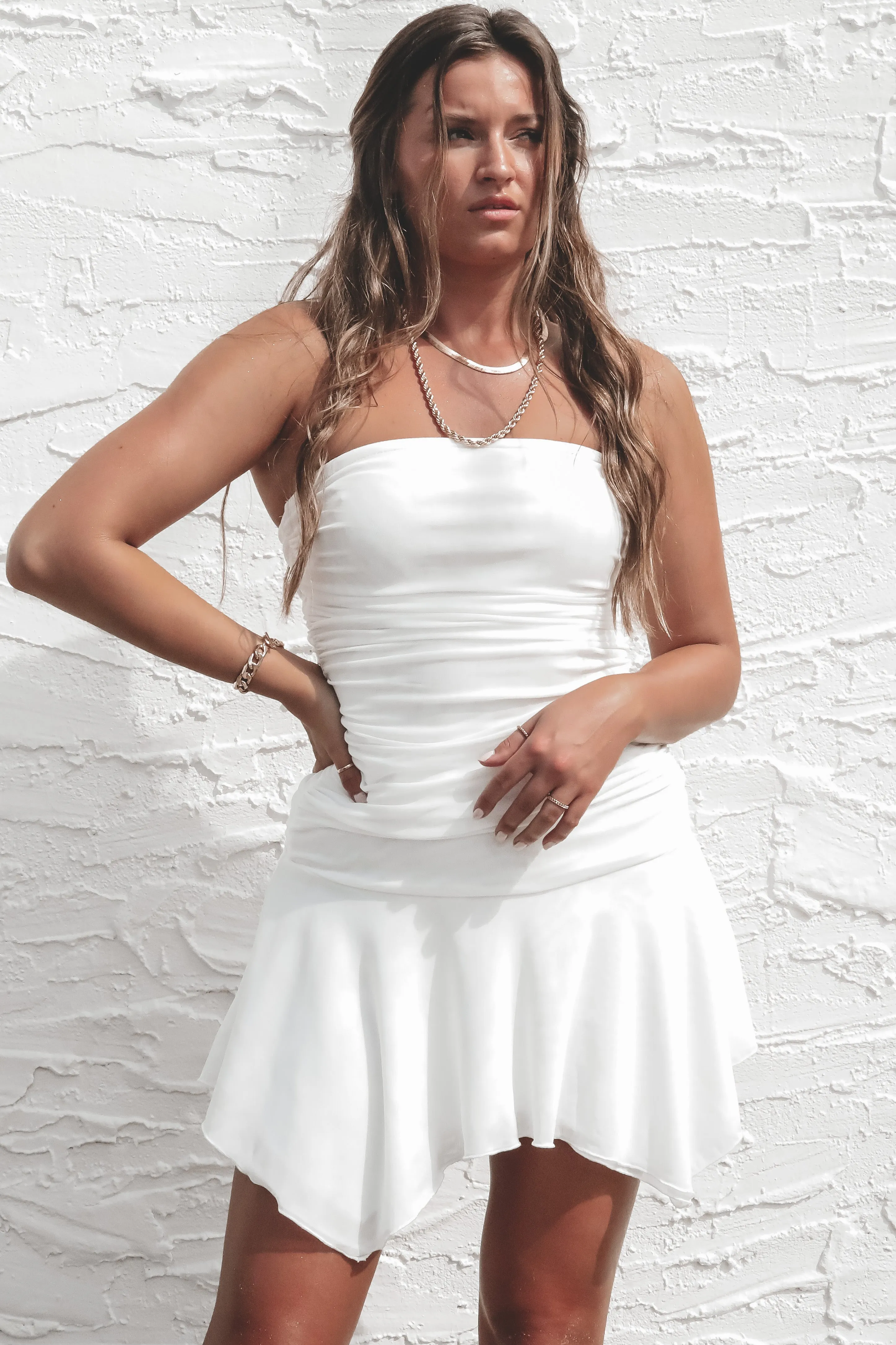 DEAL Made With Love Mesh Strapless Mini Dress sold by Amazing Lace product image thumbnail 2