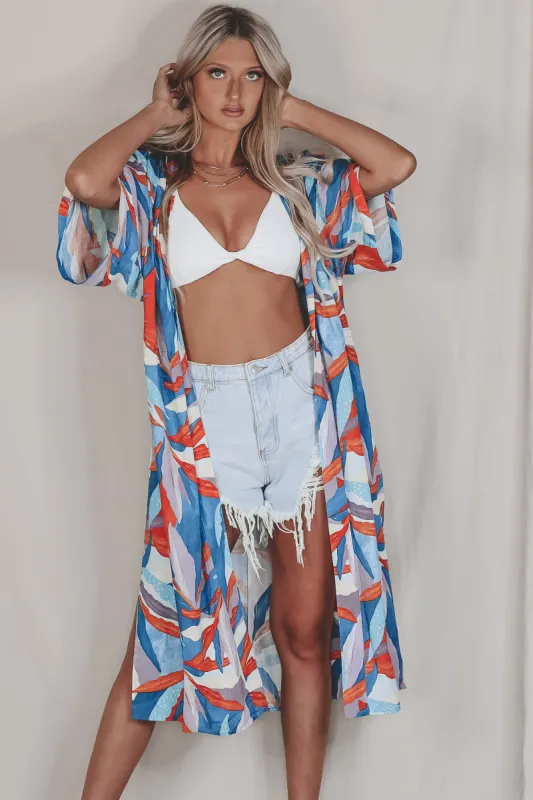 SAGE THE LABEL Pacific Views Kimono sold by Amazing Lace