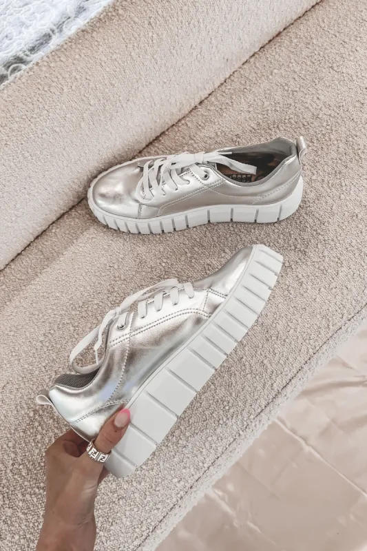 Just A Casual Day Platform Sneakers sold by Amazing Lace