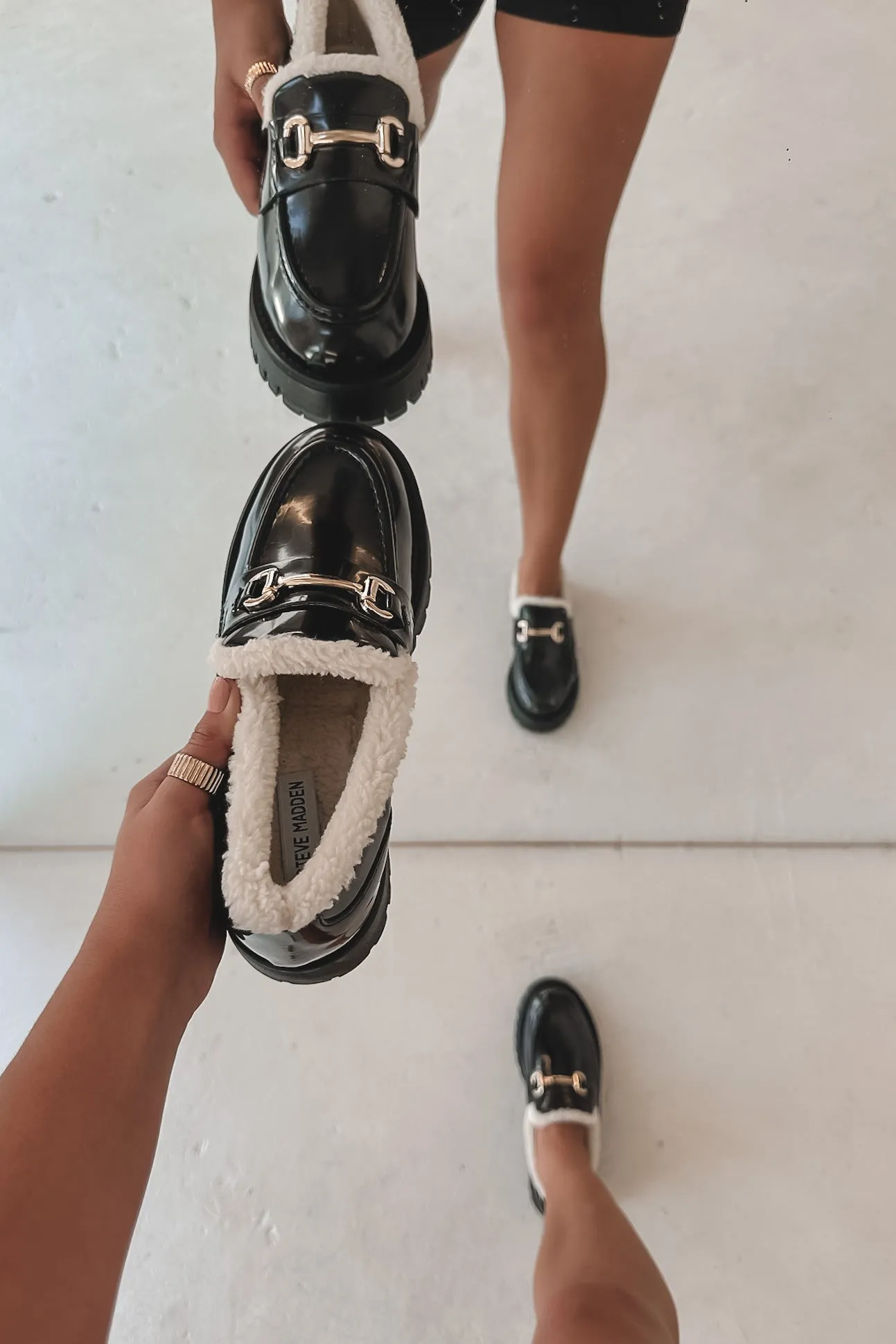 DEAL STEVE MADDEN Lando Black Loafer sold by Amazing Lace