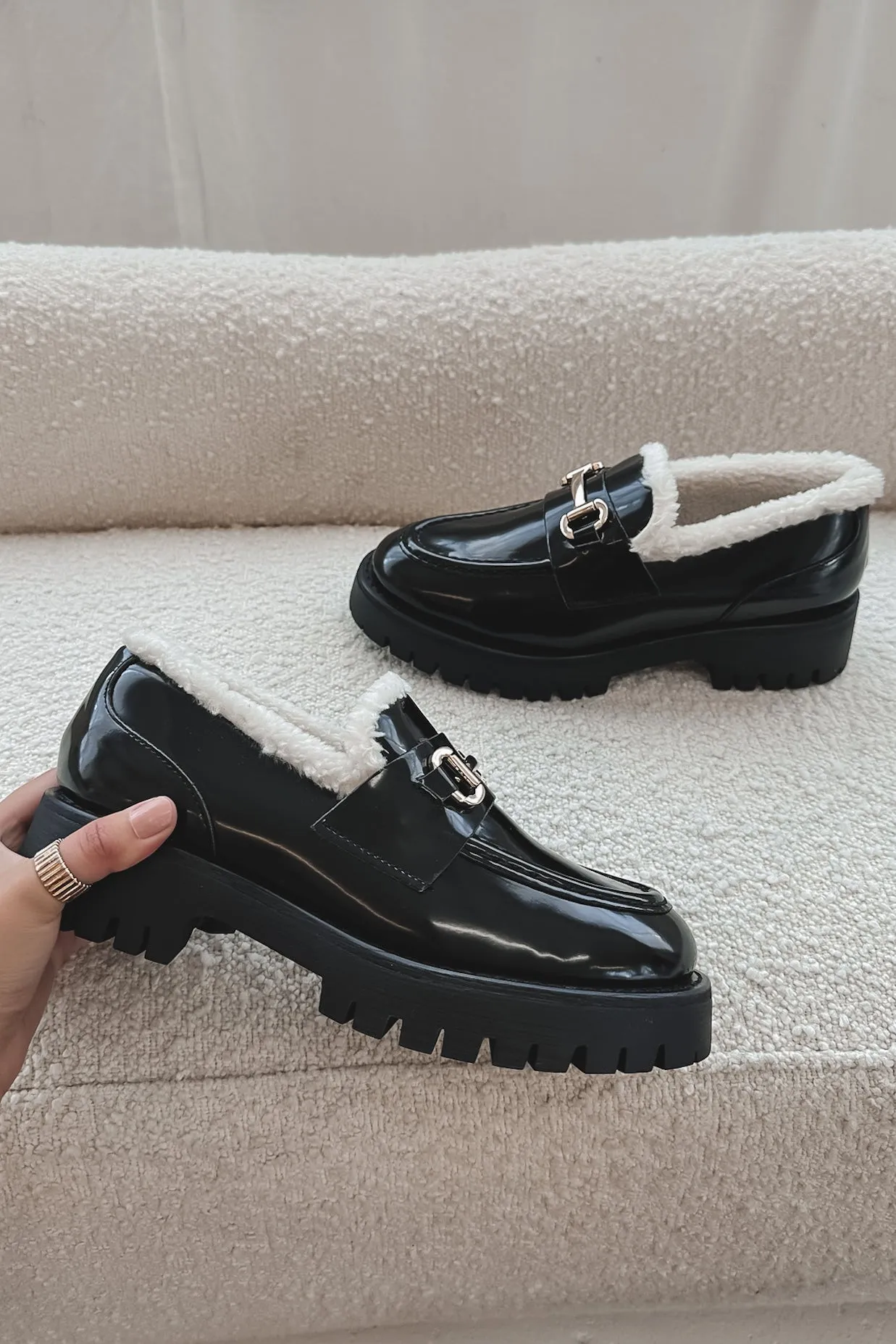 DEAL STEVE MADDEN Lando Black Loafer sold by Amazing Lace product image thumbnail 2