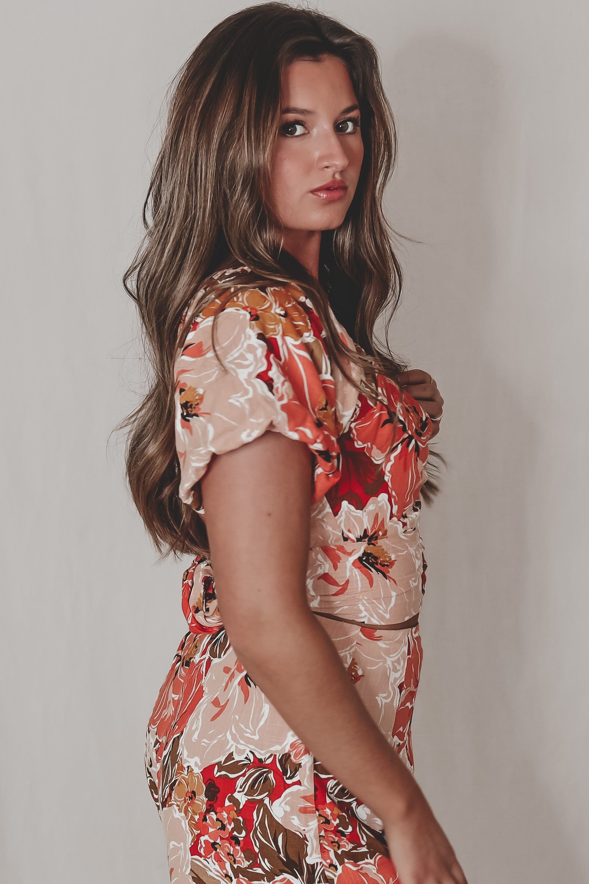 MINKPINK Tahlia Tie Back Floral Top sold by Amazing Lace product image thumbnail 2