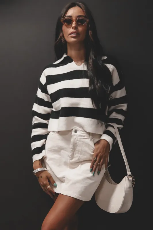 DEAL SADIE & SAGE Lorelei Striped Sweater sold by Amazing Lace