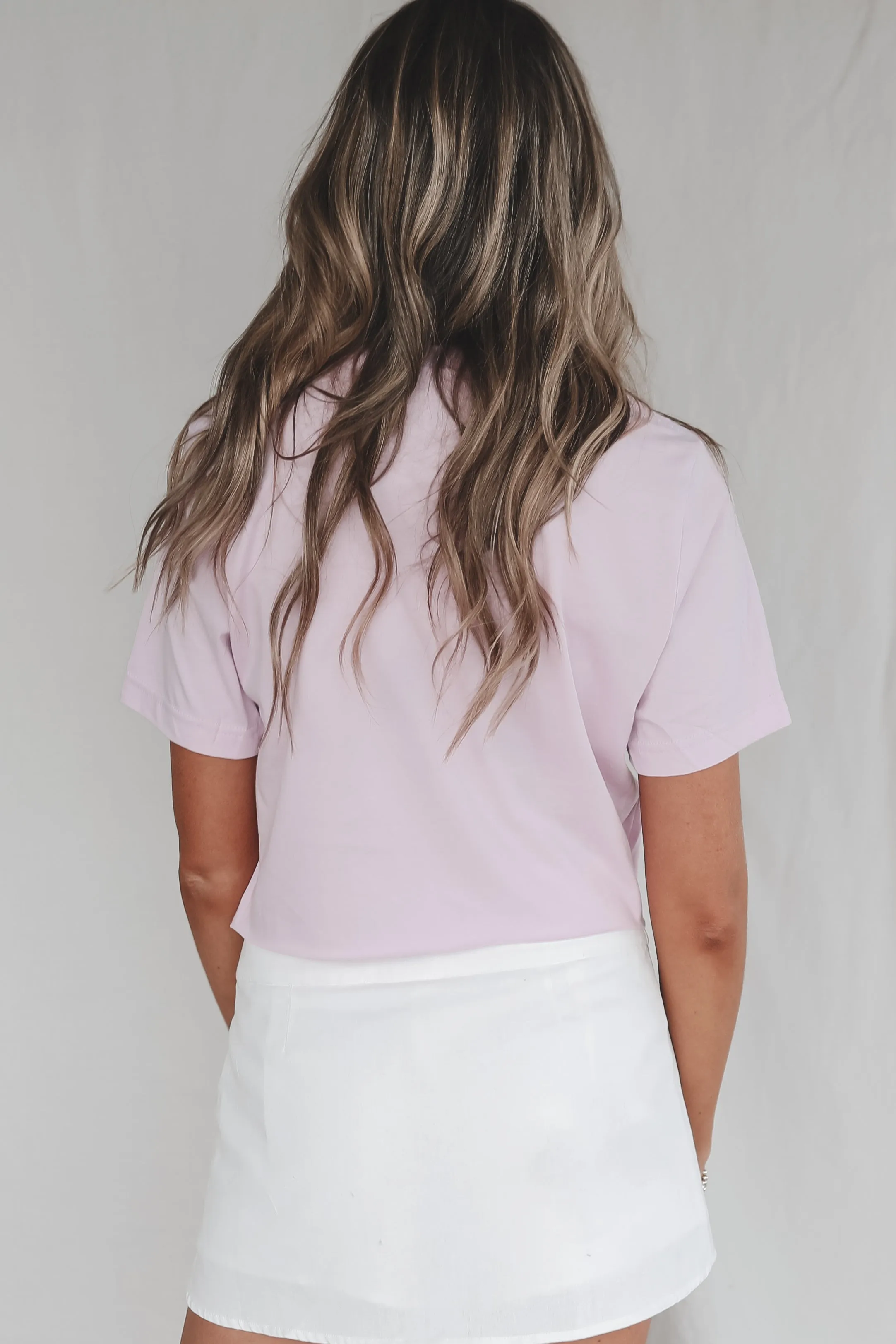 DEAL This One Is For Our Taken Queens Cropped Lilac Tee sold by Amazing Lace product image thumbnail 4