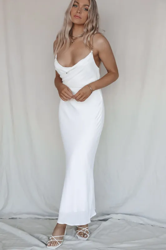 All Glitz All Glam White Maxi Dress sold by Amazing Lace