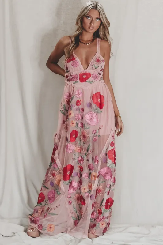 FOR LOVE & LEMONS Kaylee Maxi Dress made by Amazing Lace