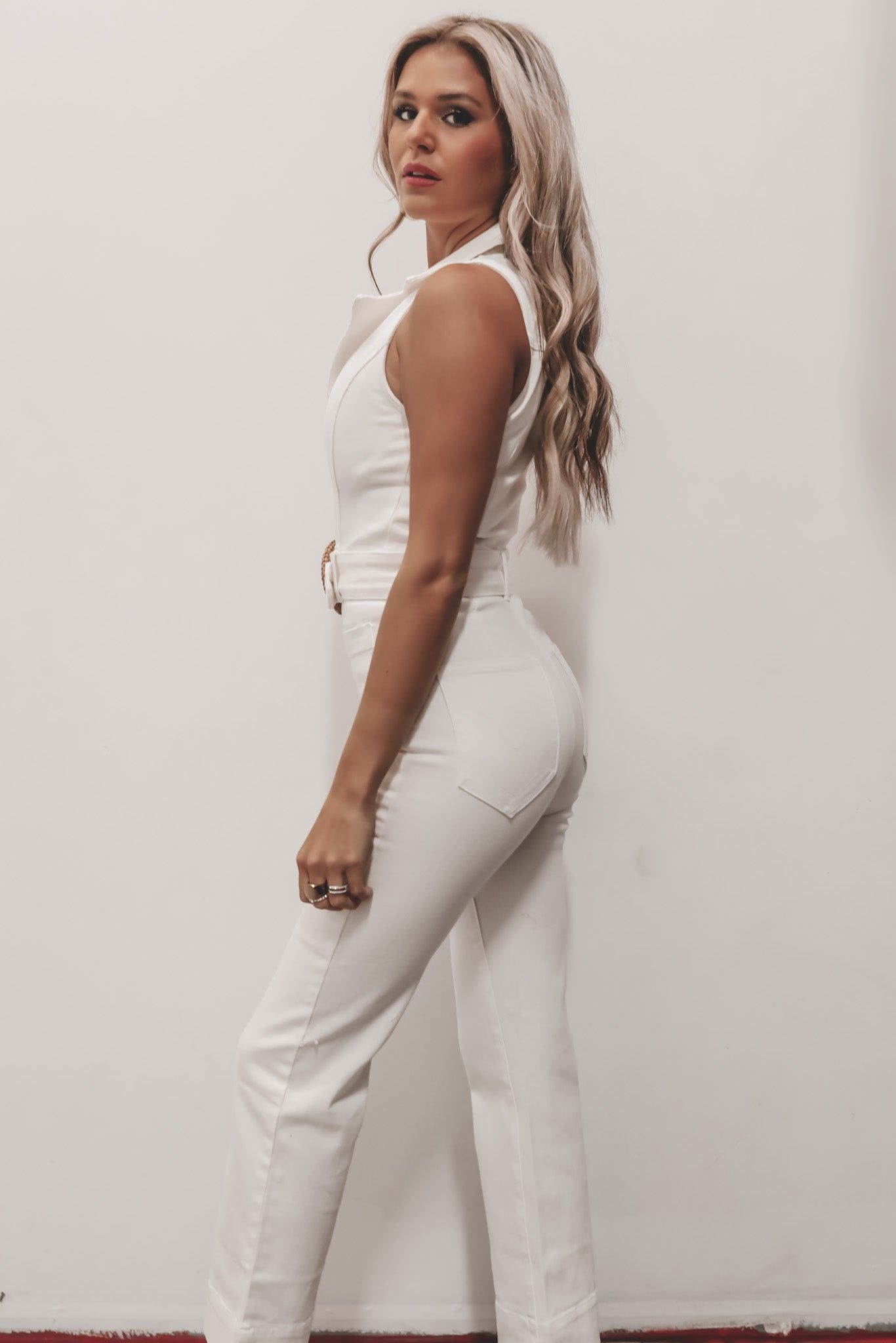 DEAL SHOW ME YOUR MUMU Jacksonville Cropped Jumpsuit sold by Amazing Lace product image thumbnail 4