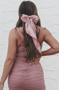 DEAL Hair Up Pretty Oversized Satin Bow sold by Amazing Lace