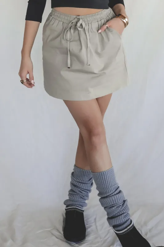 Queen Of Casual Parachute Trend Mini Skirt sold by Amazing Lace