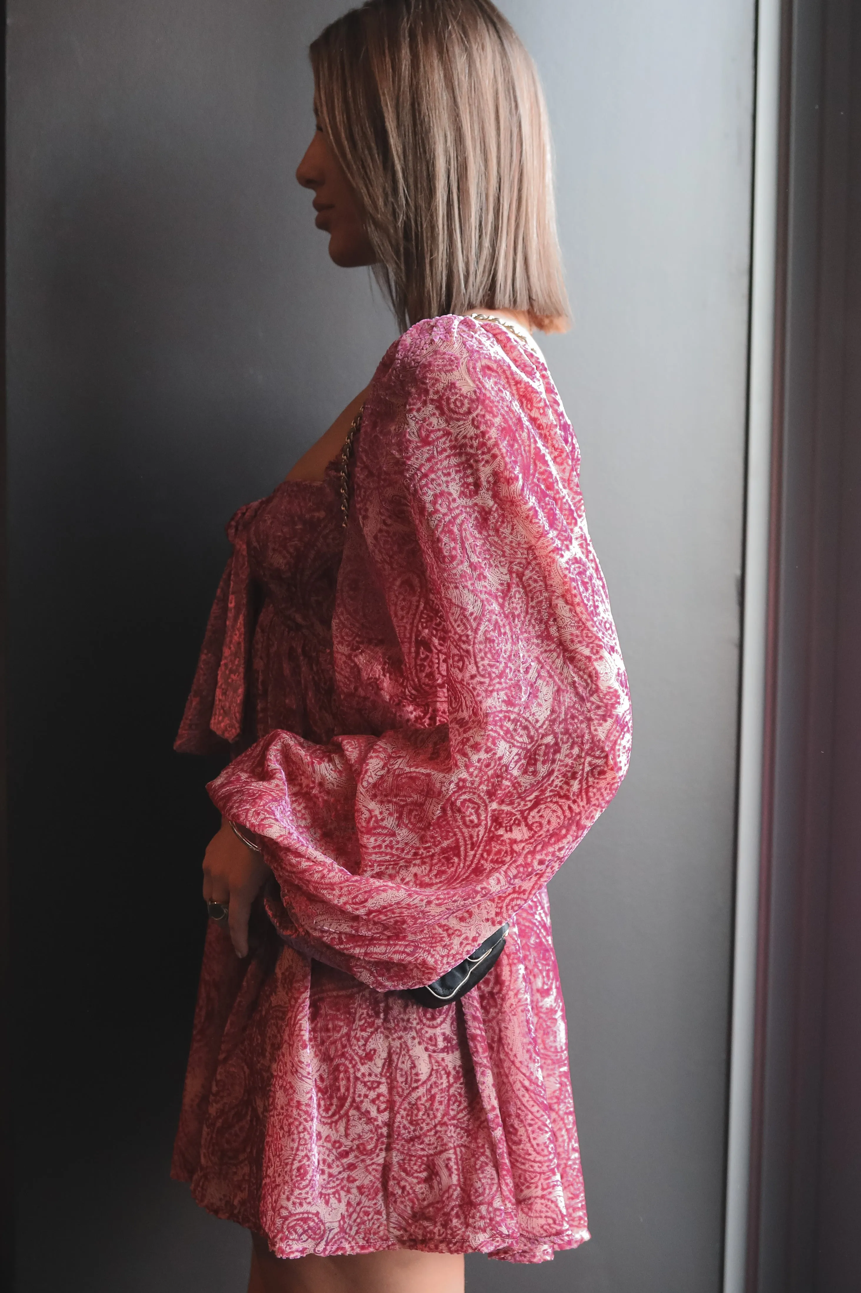 FOR LOVE & LEMONS Francesca Mini Dress sold by Amazing Lace product image thumbnail 5