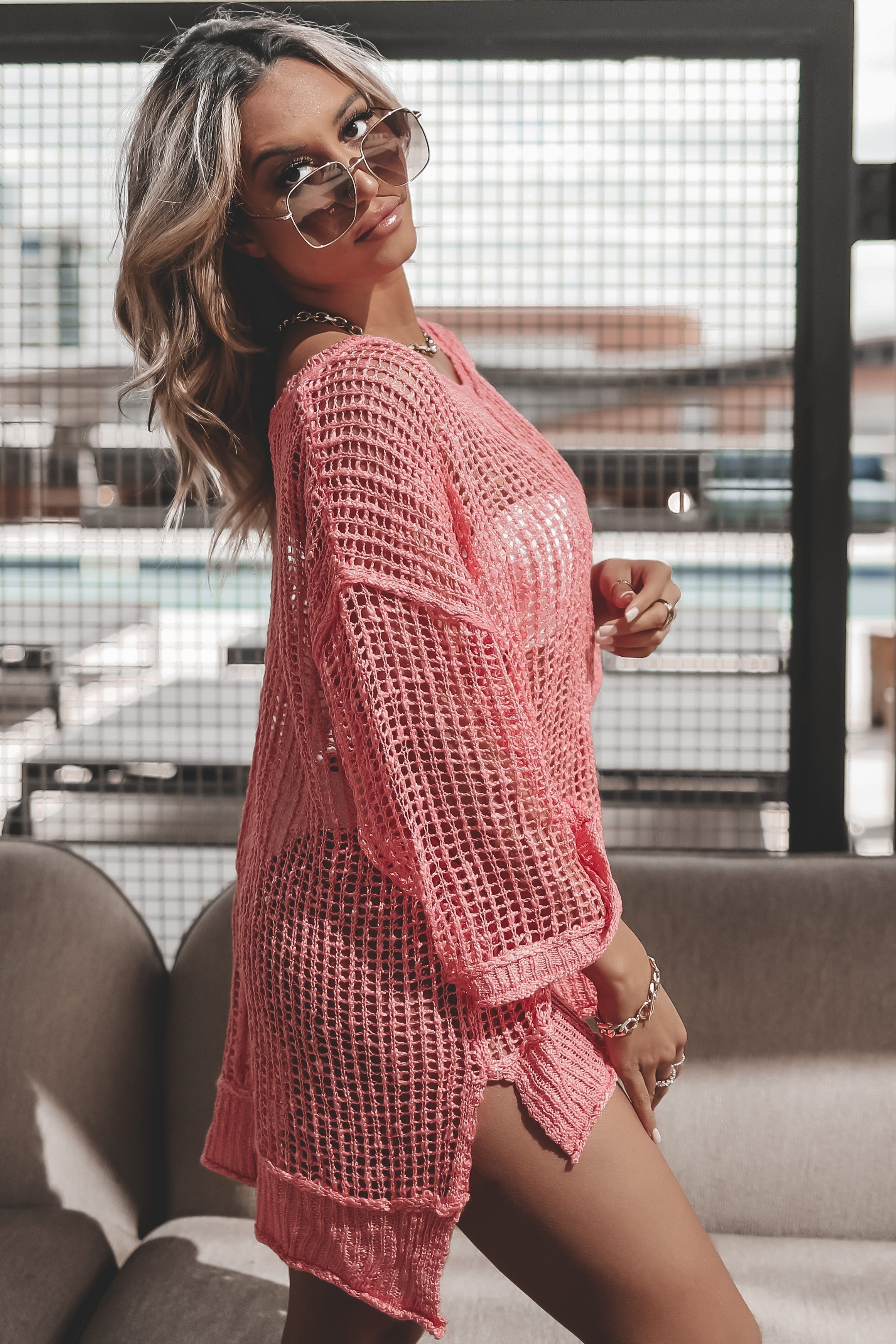 Mind On The Vacation Knit Beach Top sold by Amazing Lace product image thumbnail 7