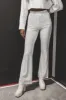 DEAL Bling Silver Sequin Flare Pants sold by Amazing Lace