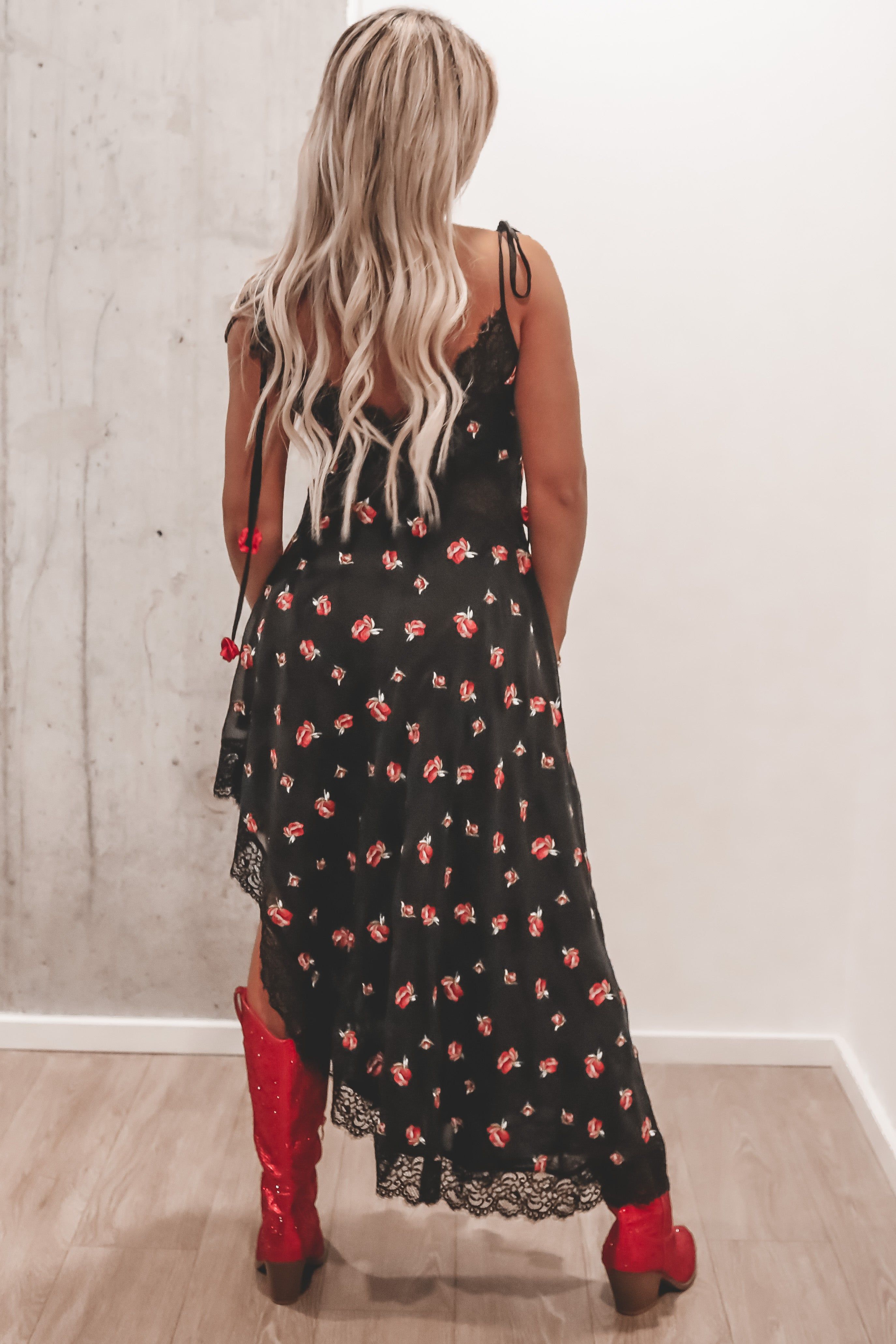 FOR LOVE & LEMONS Wren Midi Dress sold by Amazing Lace product image thumbnail 3