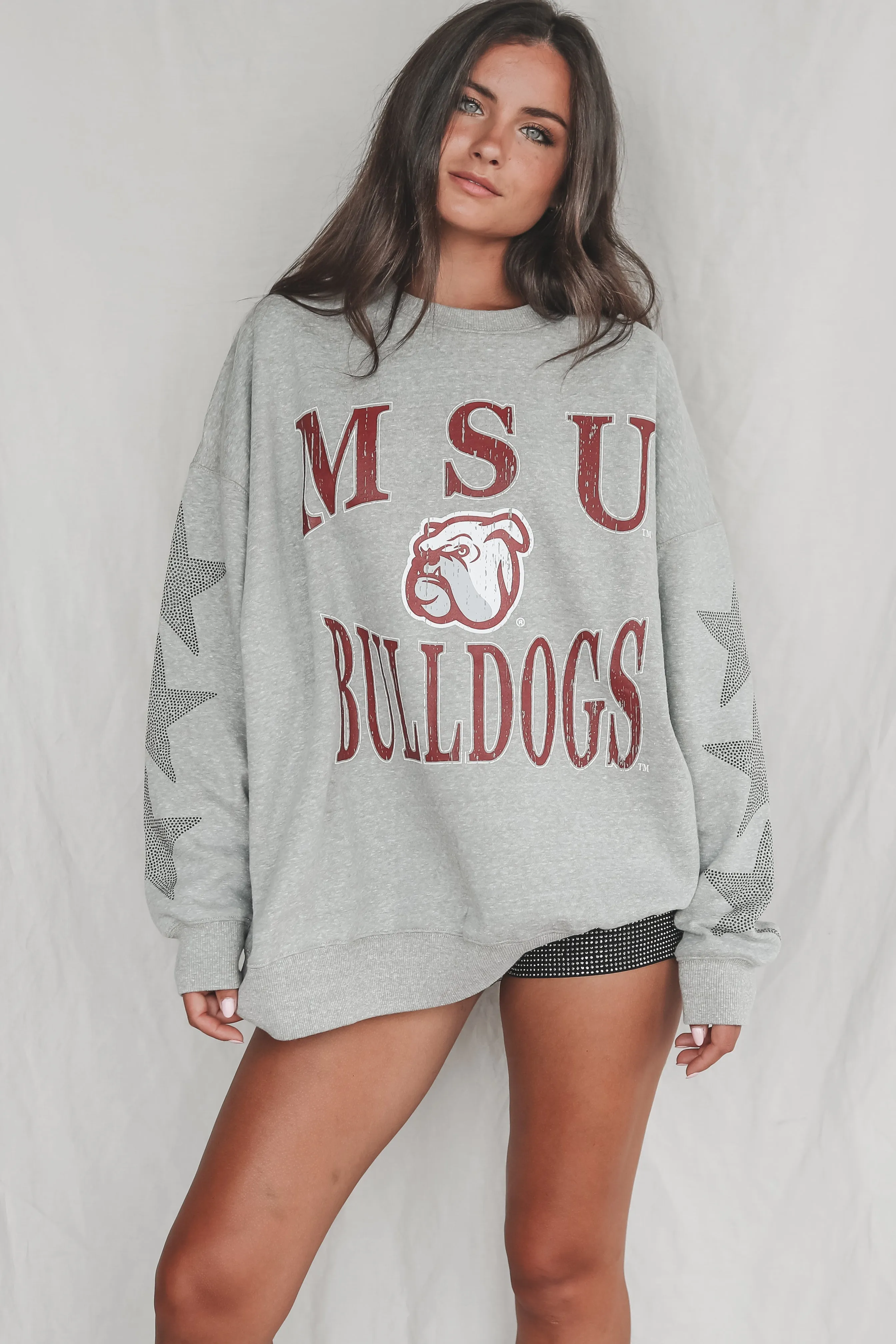 DEAL MSU Bulldogs Gray Game Day Pullover sold by Amazing Lace product image thumbnail 5