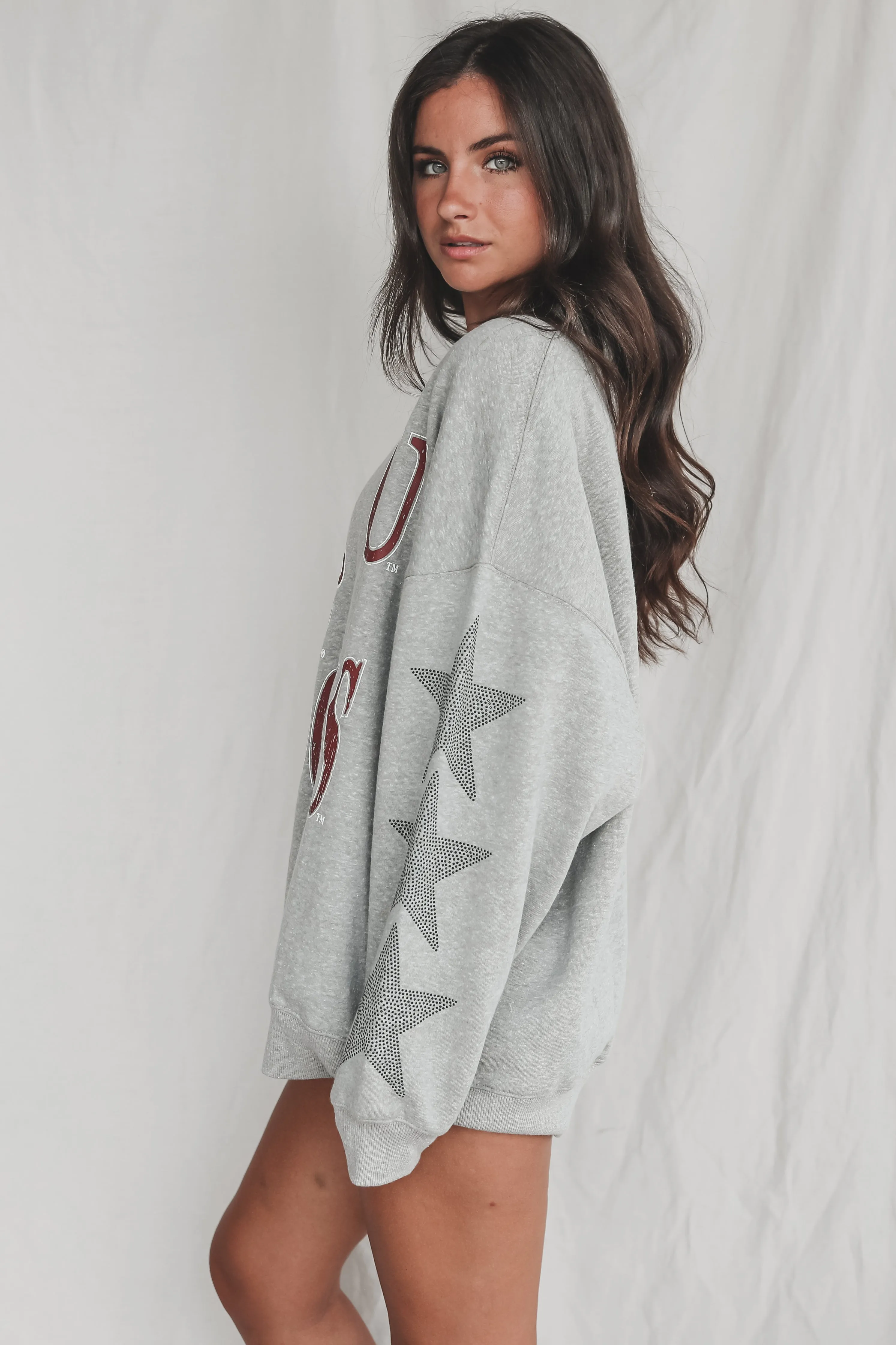 DEAL MSU Bulldogs Gray Game Day Pullover sold by Amazing Lace product image thumbnail 3