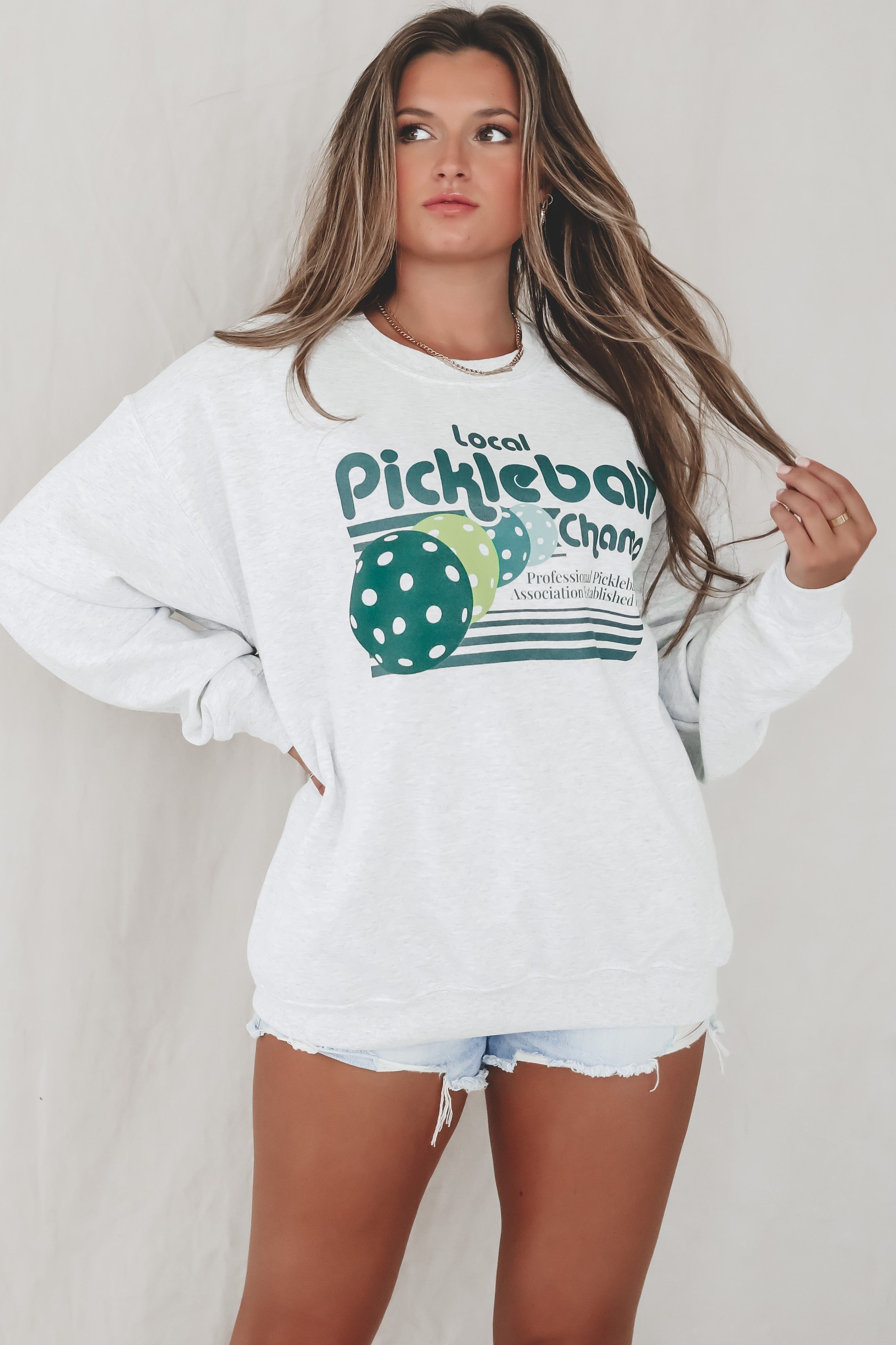 DEAL FRIDAY + SATURDAY Pickleball Champ Sweatshirt sold by Amazing Lace product image thumbnail 2