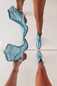 HOLIDAY DEAL My Shoes Sparkle Rhinestone Western Boots sold by Amazing Lace