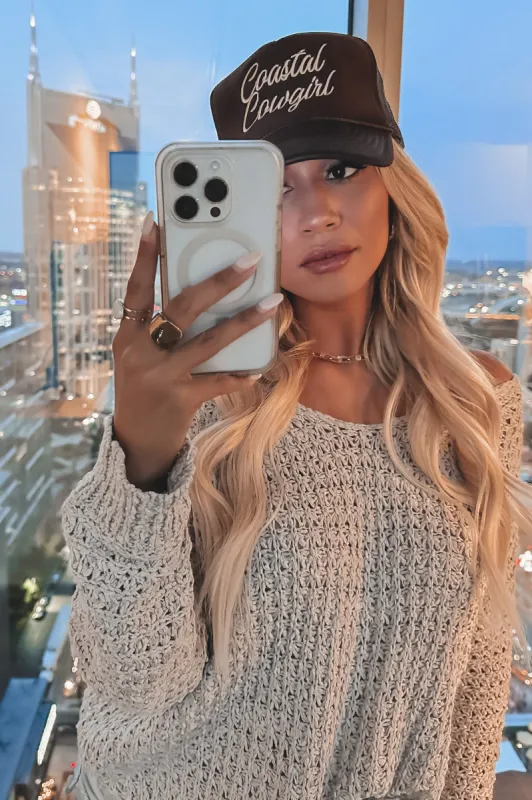 CHARLIE SOUTHERN Coastal Cowgirl Trucker Hat sold by Amazing Lace