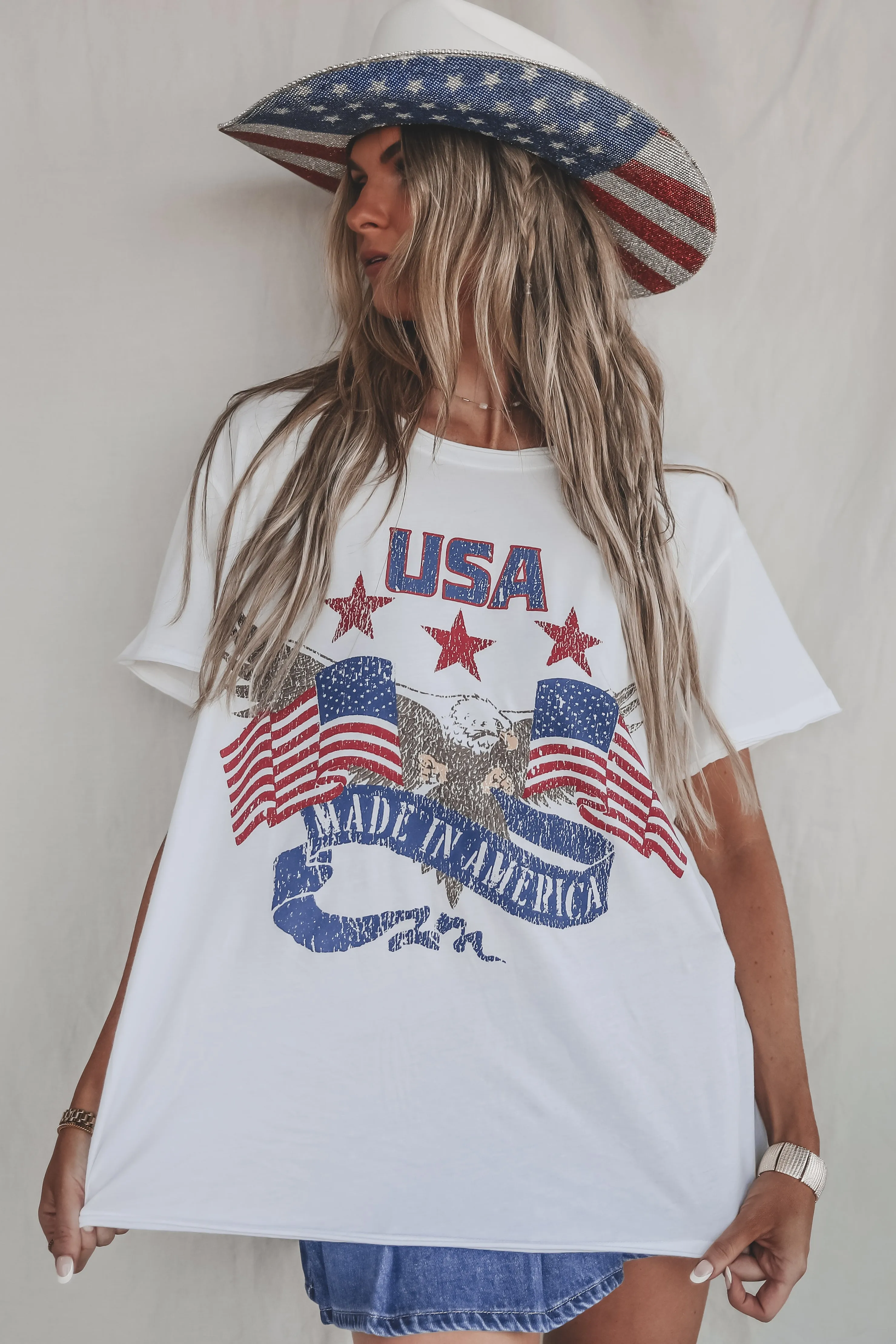 DEAL SHOW ME YOUR MUMU Airport Tee sold by Amazing Lace product image thumbnail 4